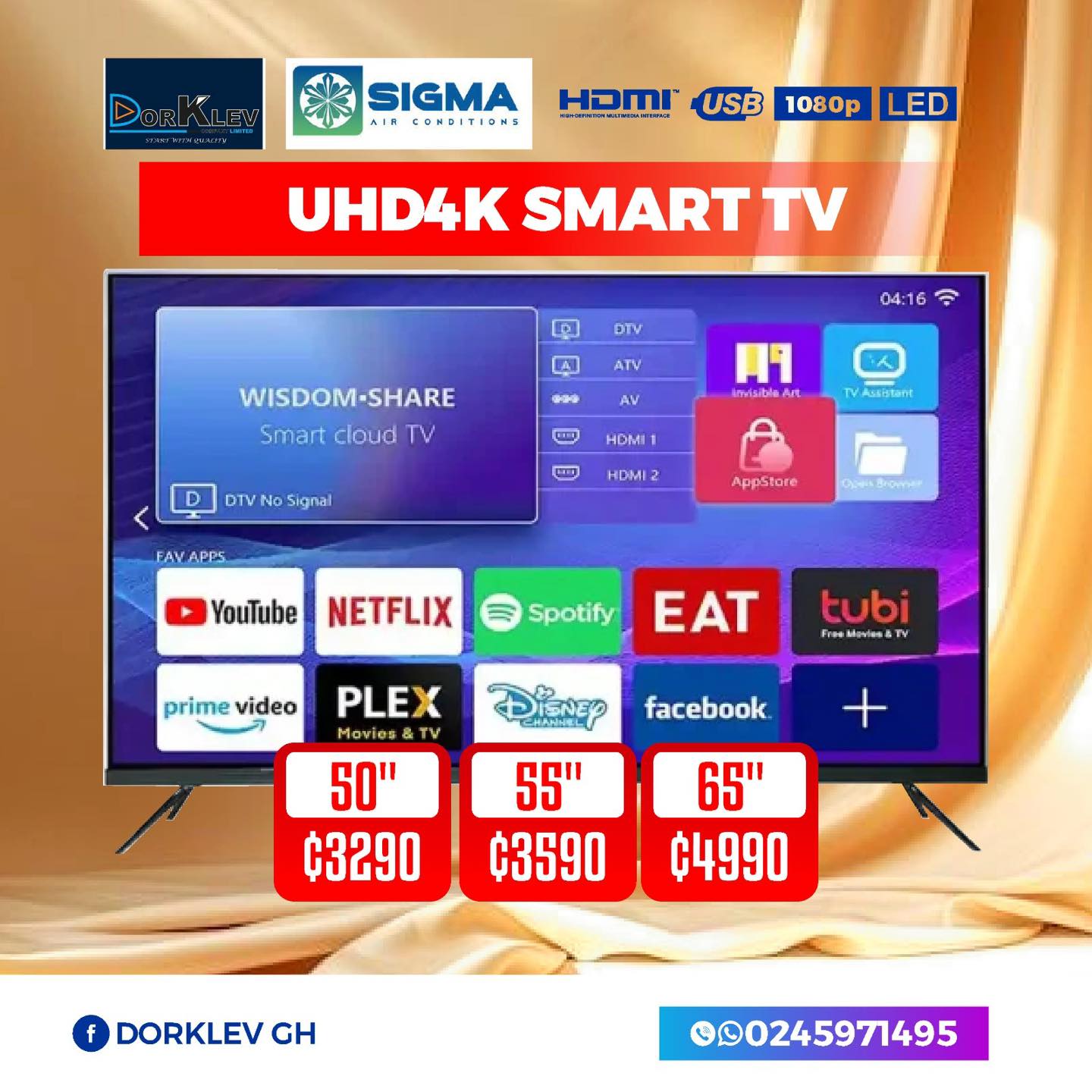 Dorklev Gh Facebook ad: Delivery before payment(Call and WhatsApp only)