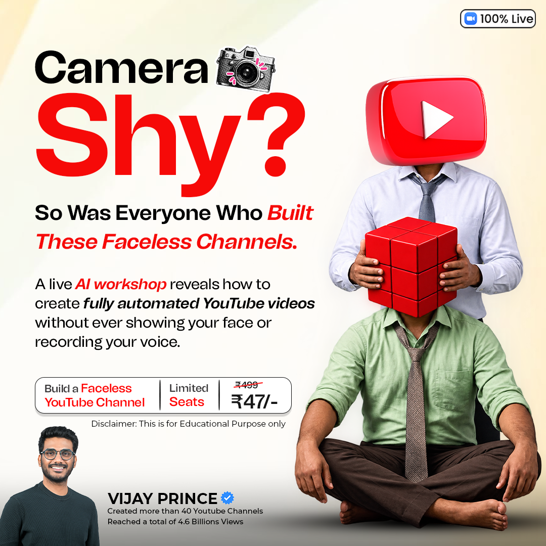 Youtube Cashcow Program Facebook ad: [Rs.47/- Only] - Last Reminder