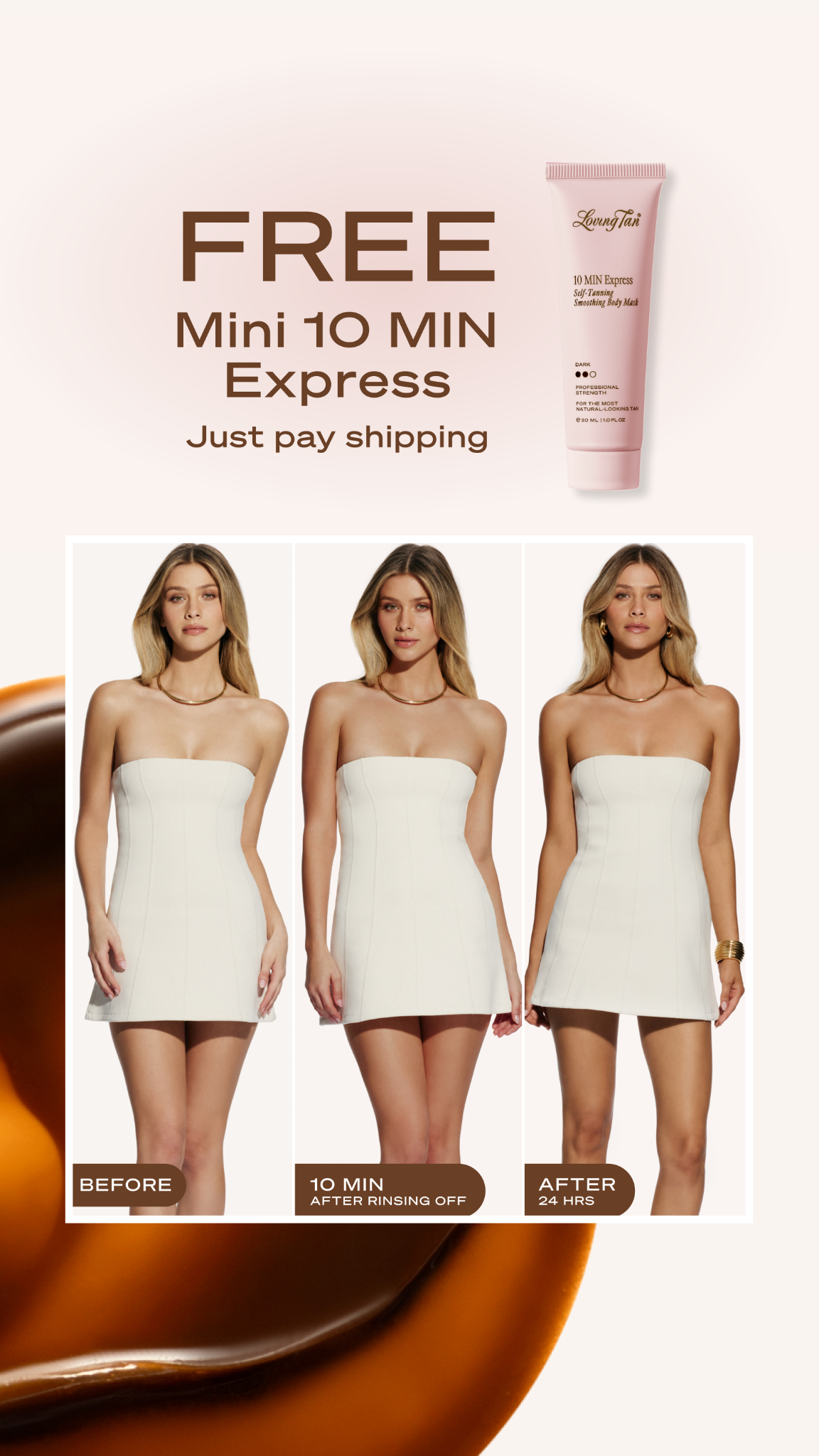 Loving Tan Facebook ad