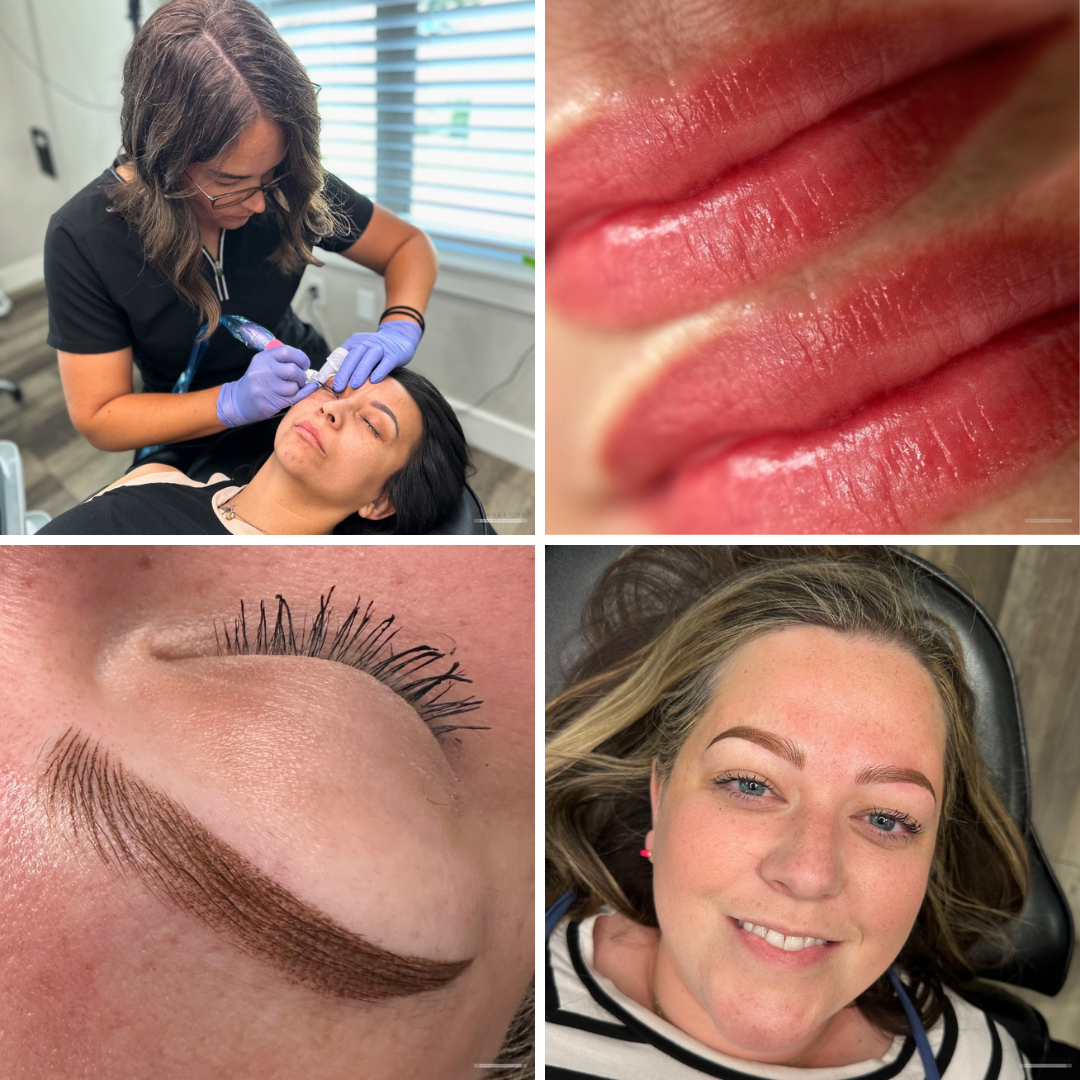 Foundations Artistry Facebook ad: Beautiful, No-Hassle Brows in Ammon, ID