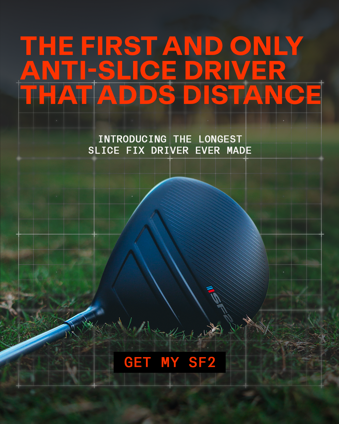 Performance Golf Facebook ad