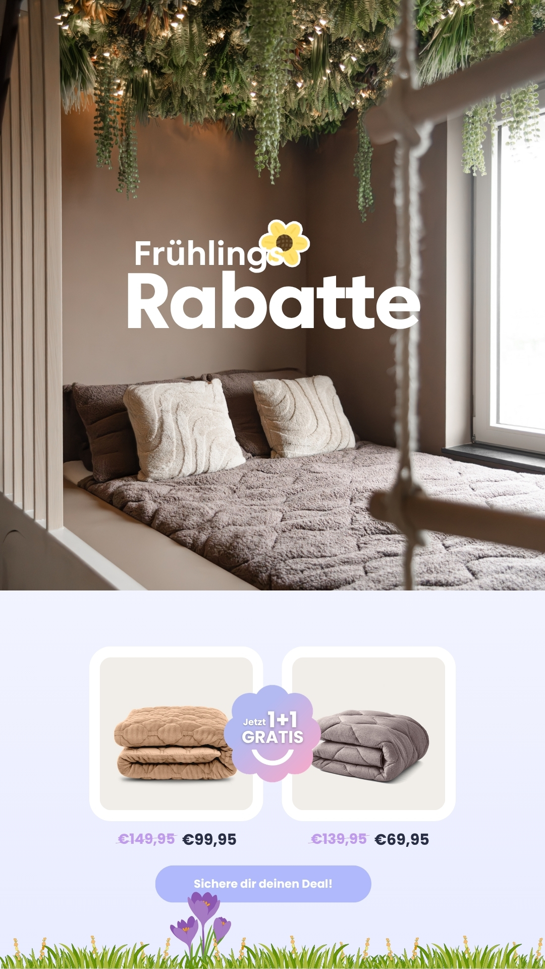 Thehappybed.de Facebook ad