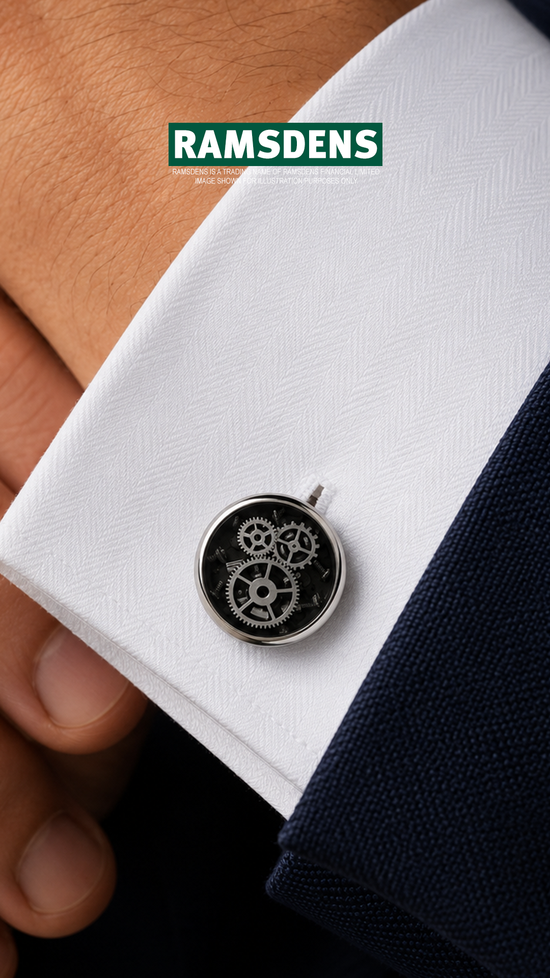 RAMSDENS Facebook ad: Shop Cufflinks