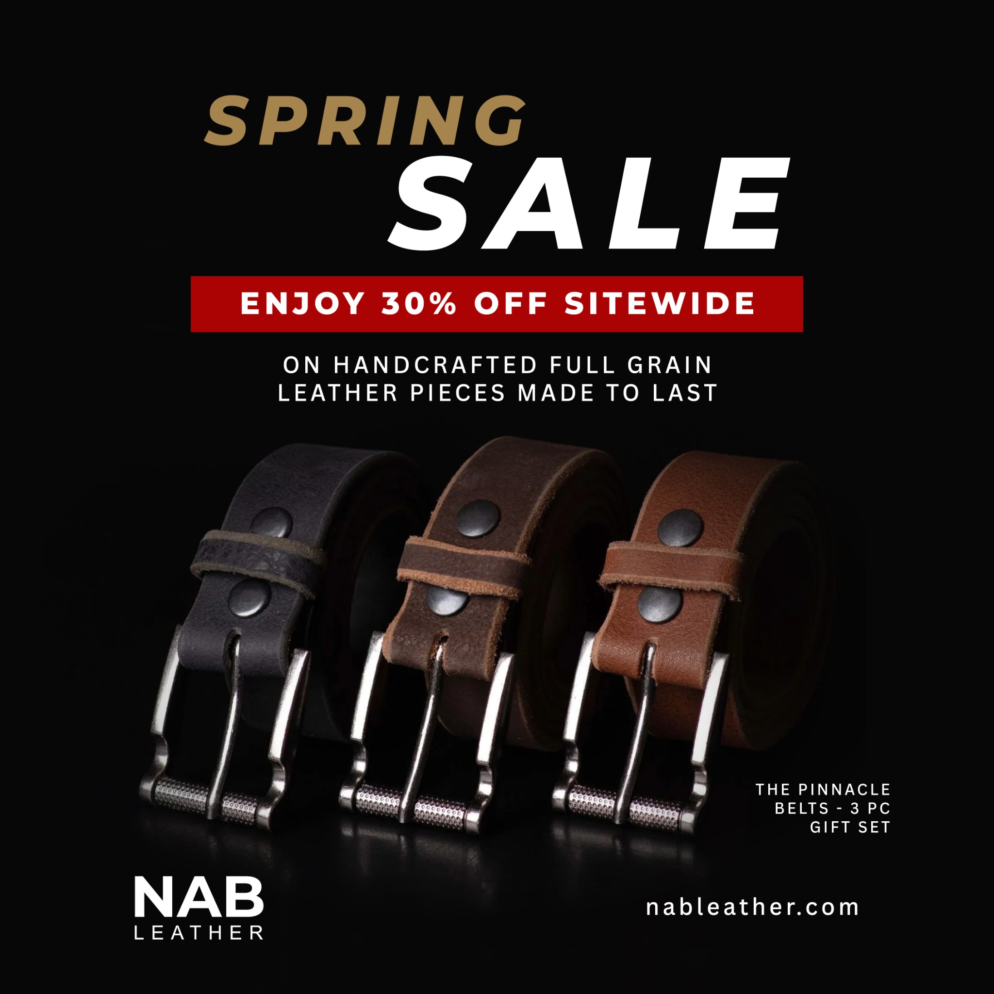 NAB Leather Facebook ad