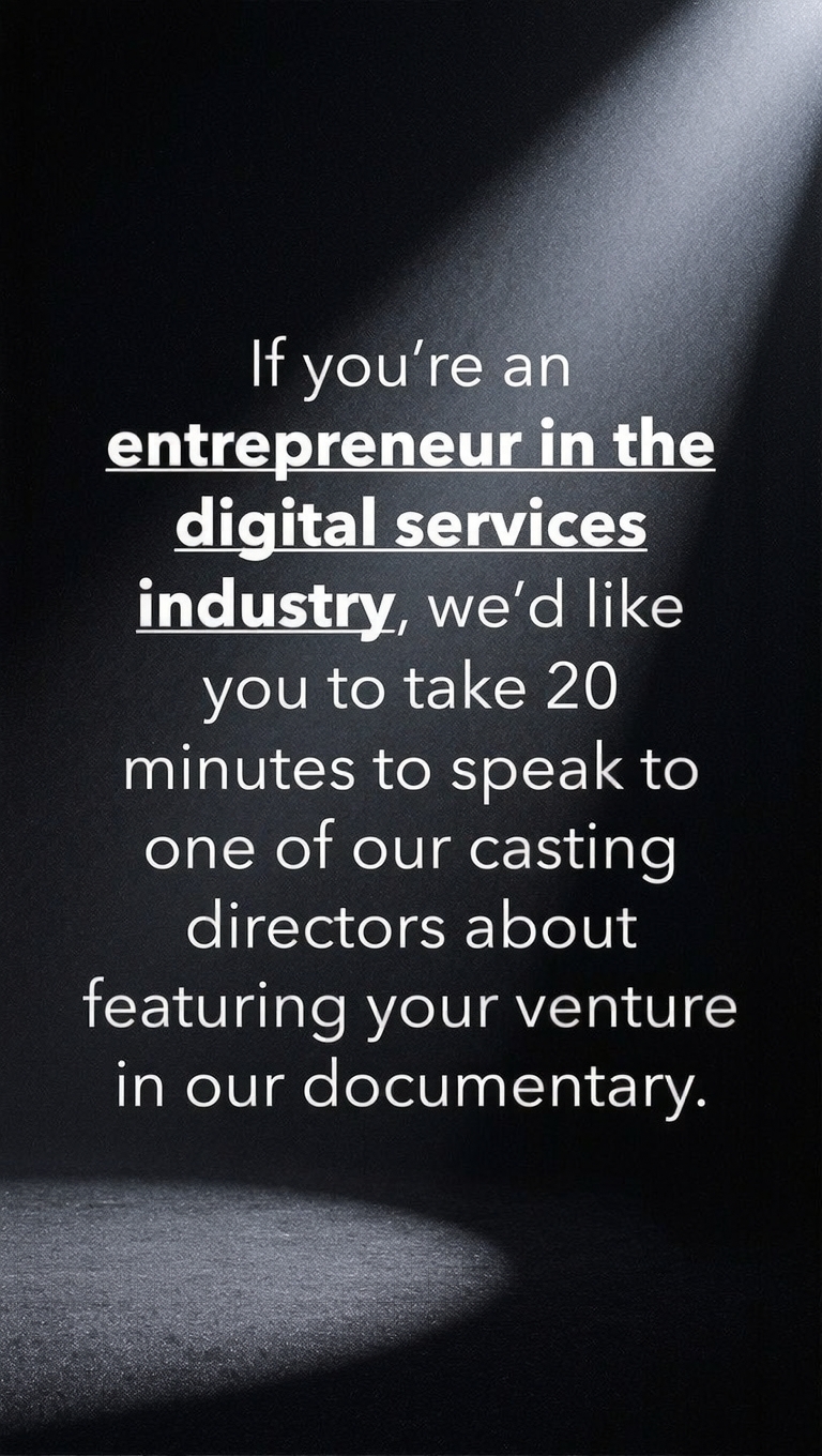 BetaBlox Facebook ad: Digital Services Entrepreneur?