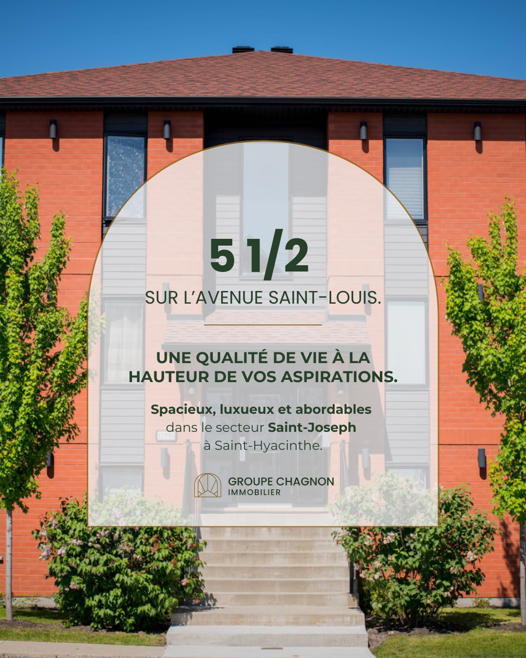 Domaine Les Arpents Verts Saint-Hyacinthe Facebook ad from Mar 24, 2026