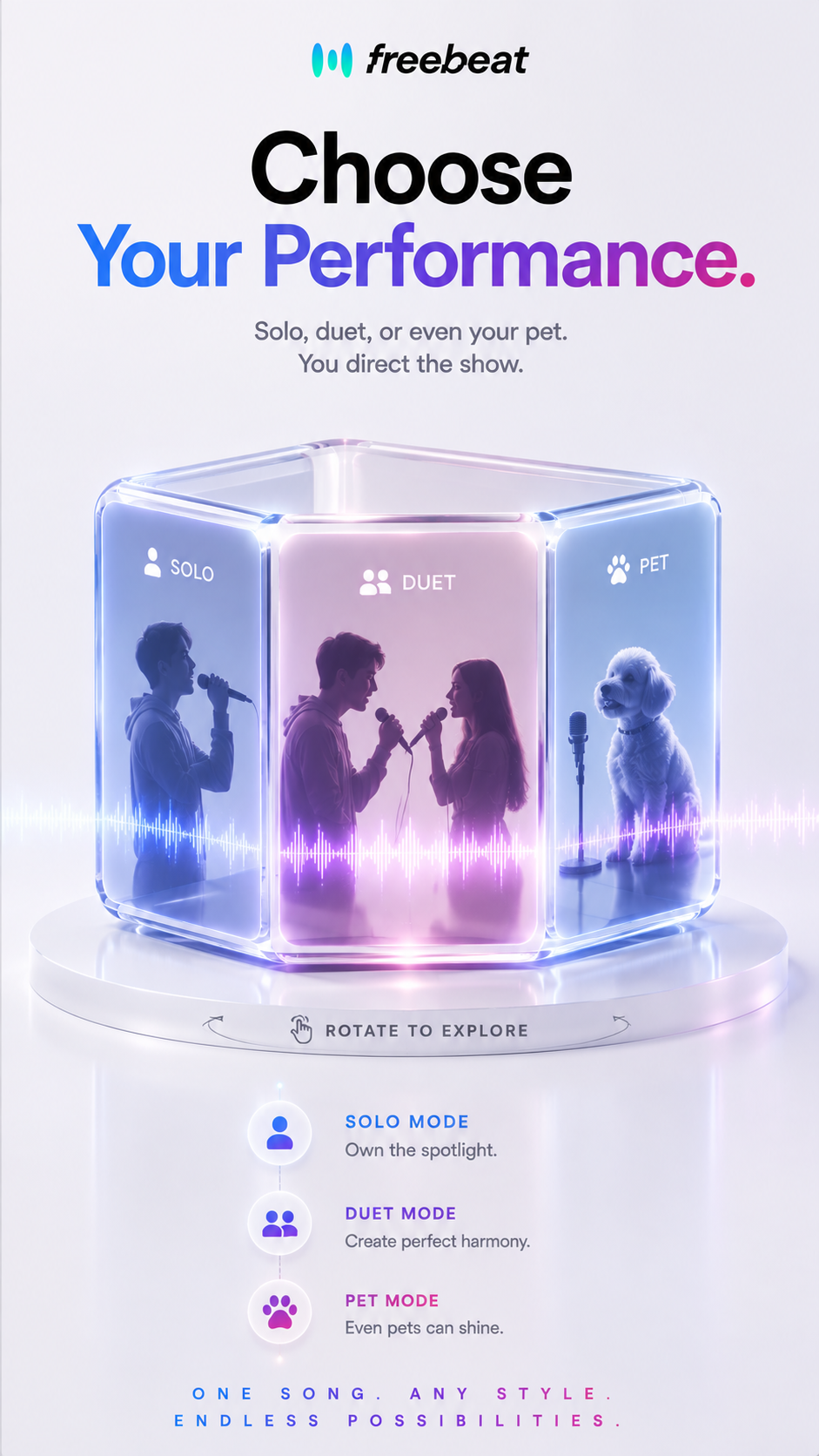 Freebeat AI Facebook ad: Transform Your Music into Stunning Videos