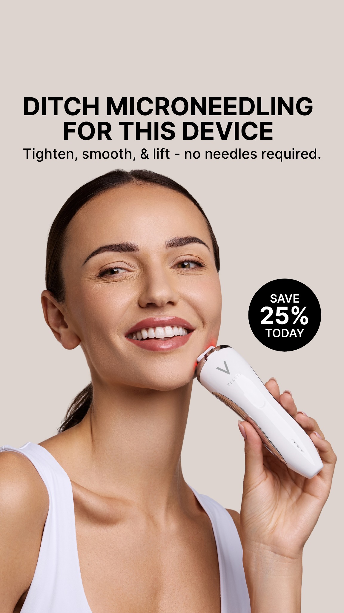 Veauty Facebook ad