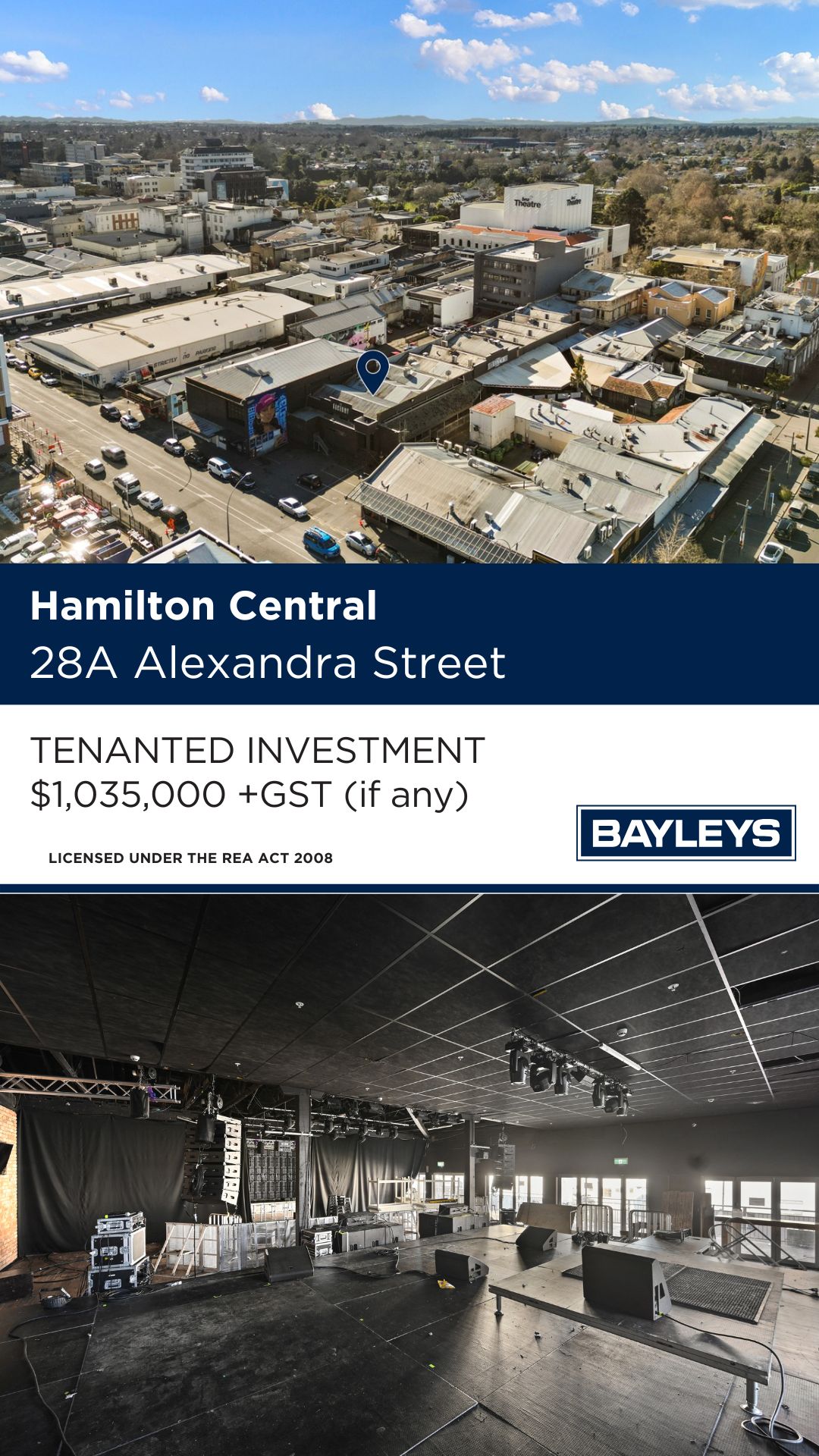 Rebecca Bruce Bayleys Commercial Facebook ad from Aug 10, 2026
