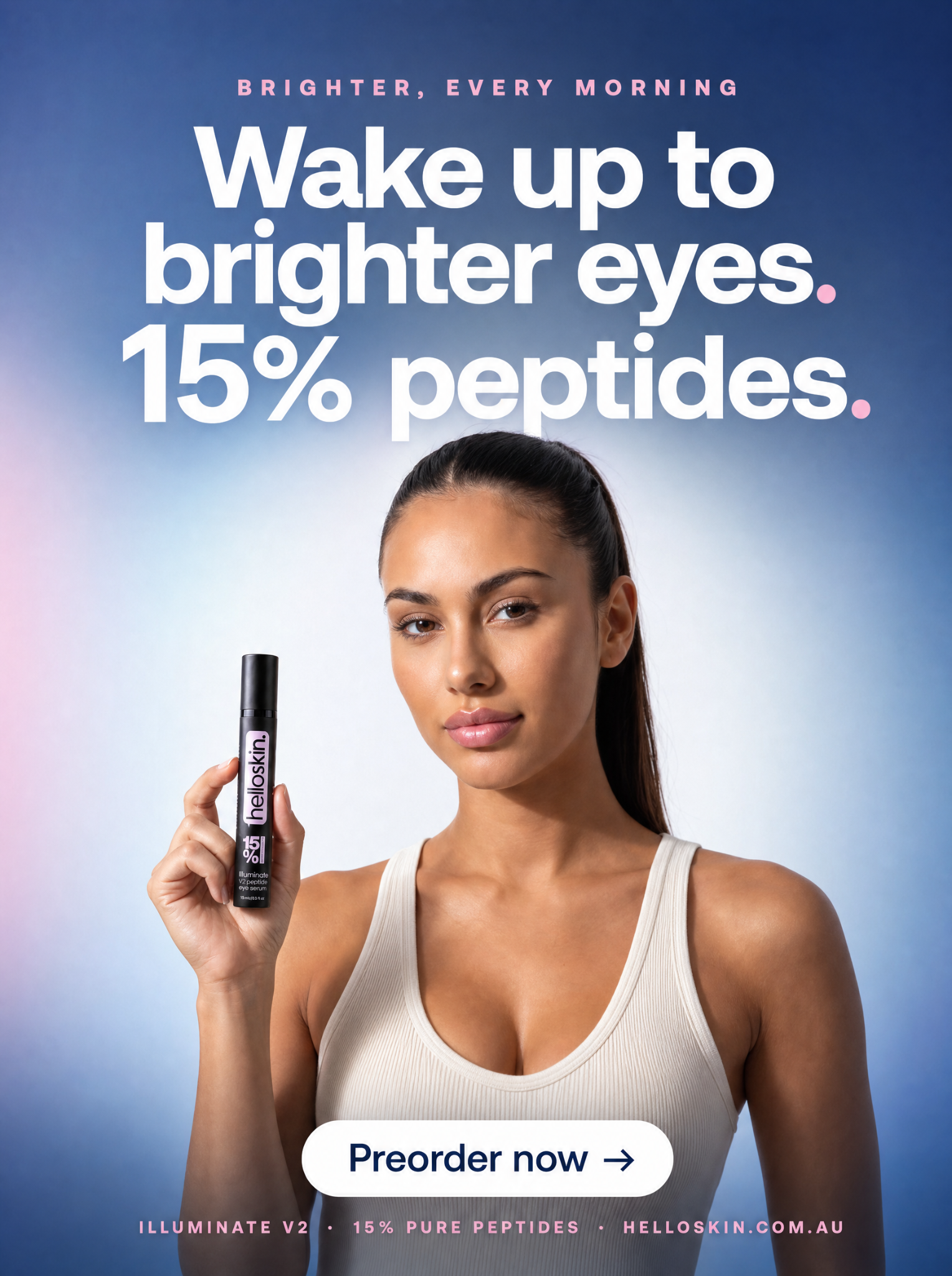 Helloskin Facebook ad