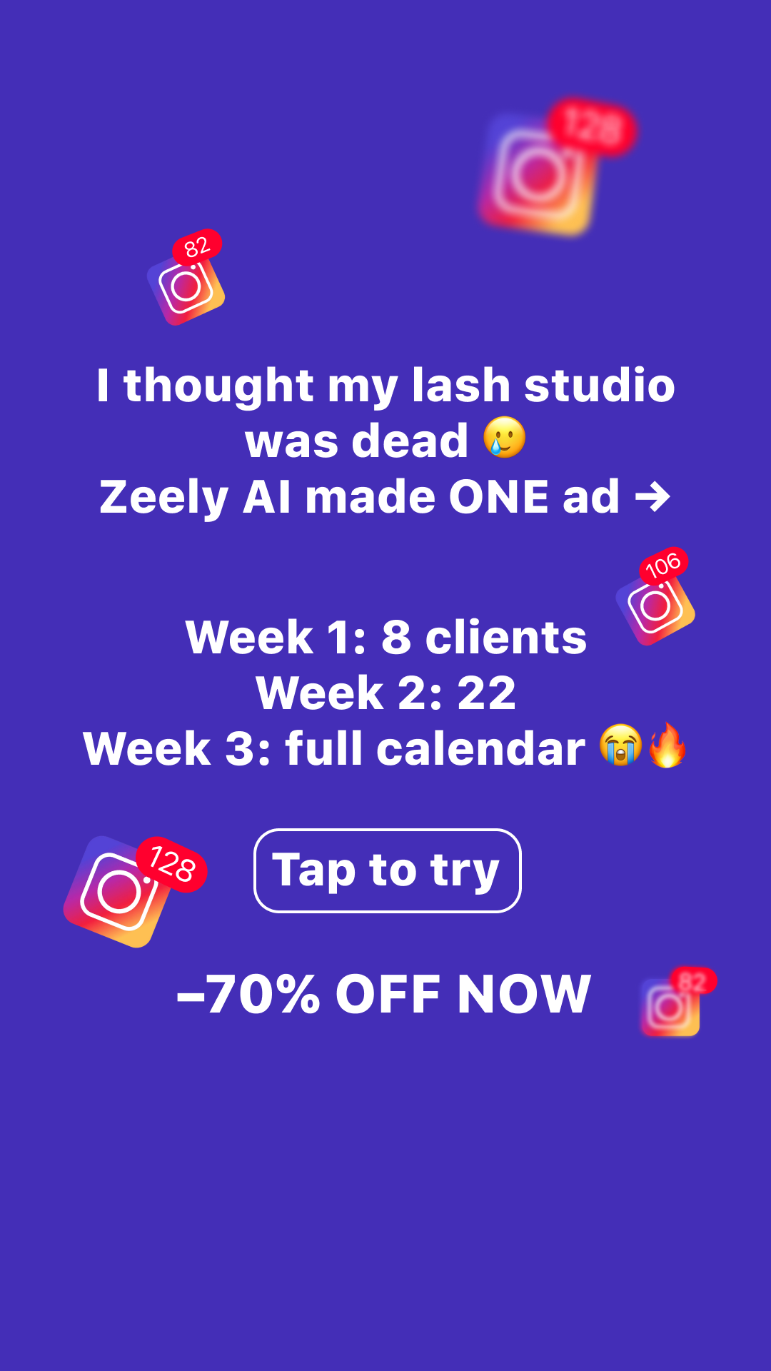 Zeely Facebook ad