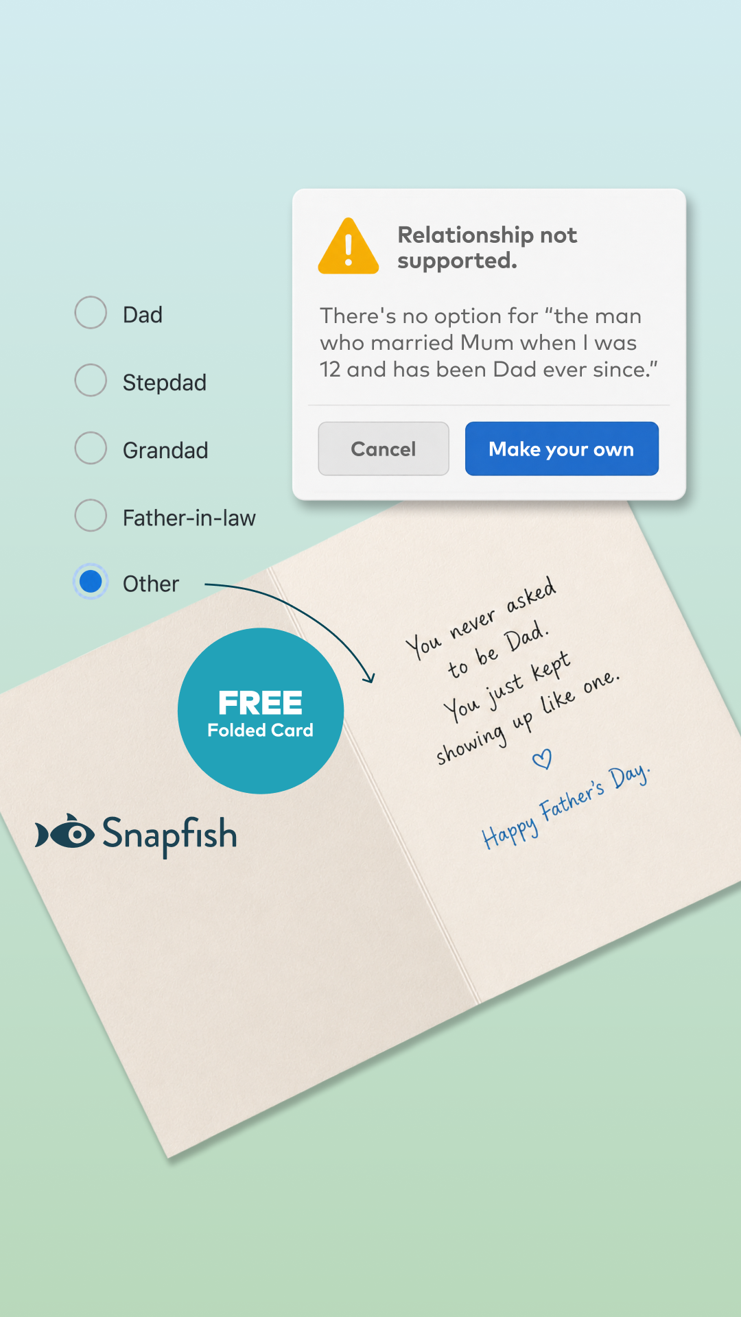 Snapfish Australia & New Zealand Facebook ad