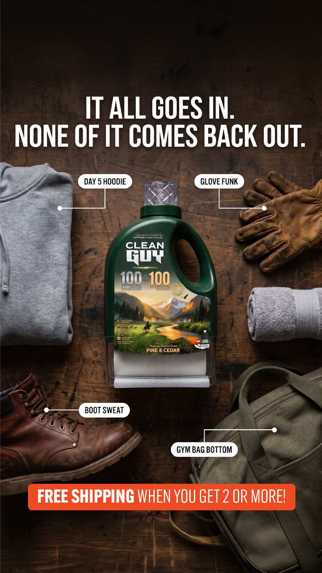 Clean Guy Facebook ad