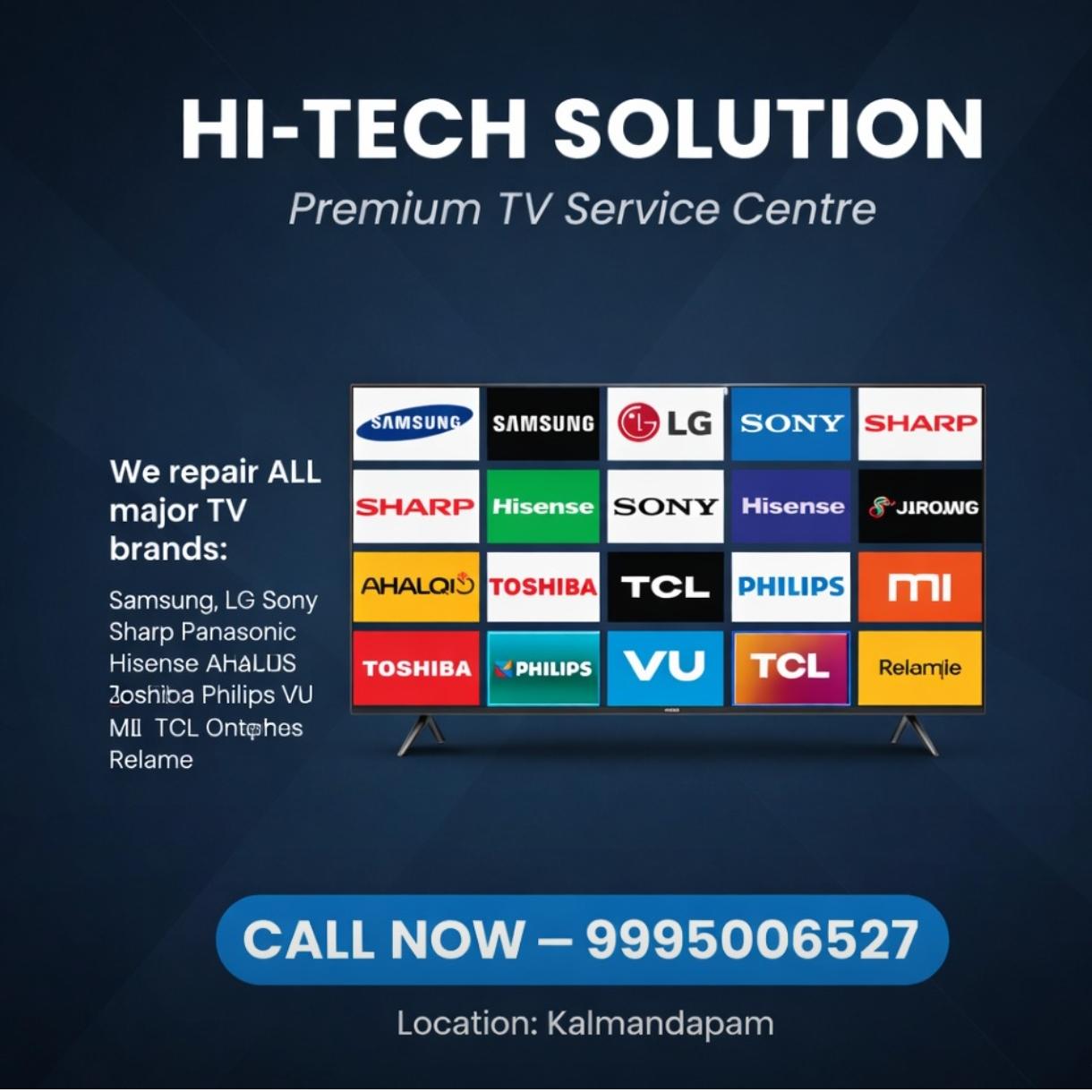 Hi-Tech Solution TV Service Centre Palakkad Facebook ad