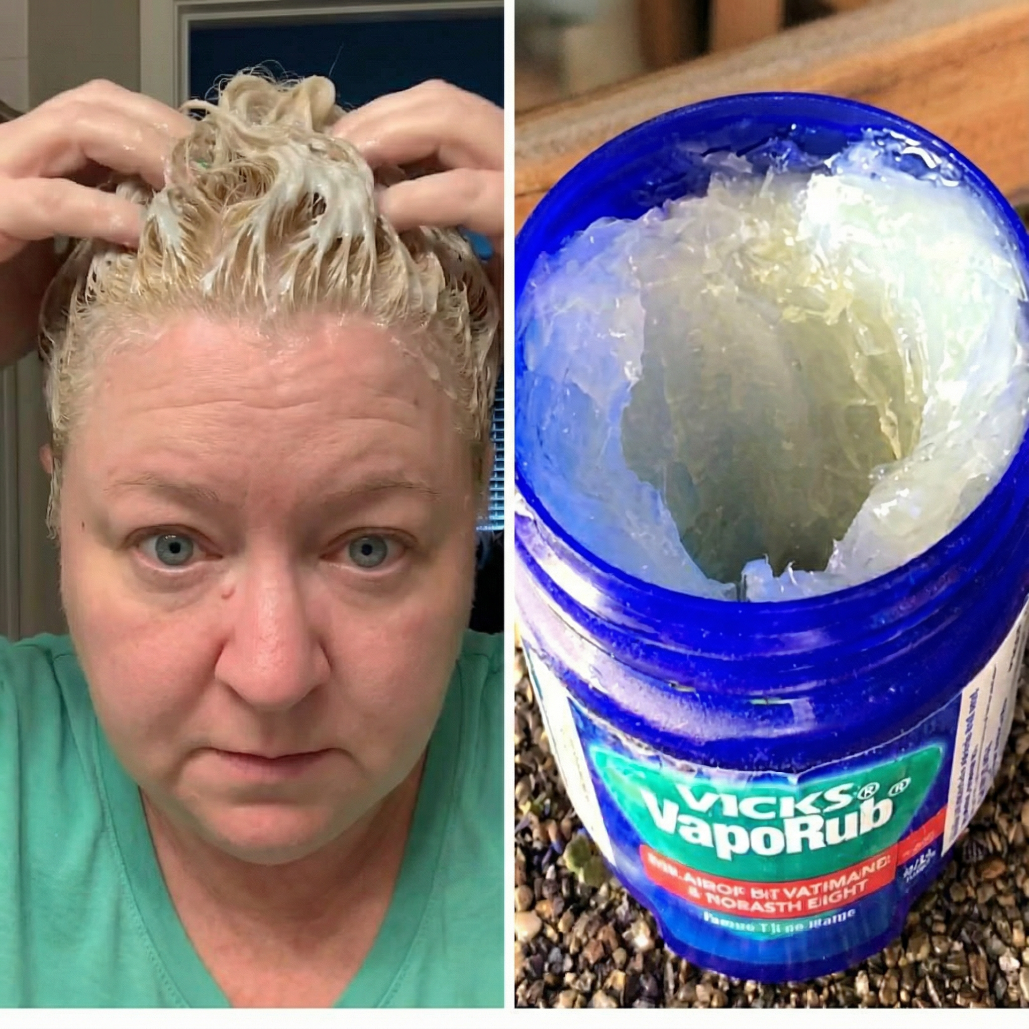 Linda Barrett Facebook ad: I Wish I Had Known About This Scalp Stamping Technique…