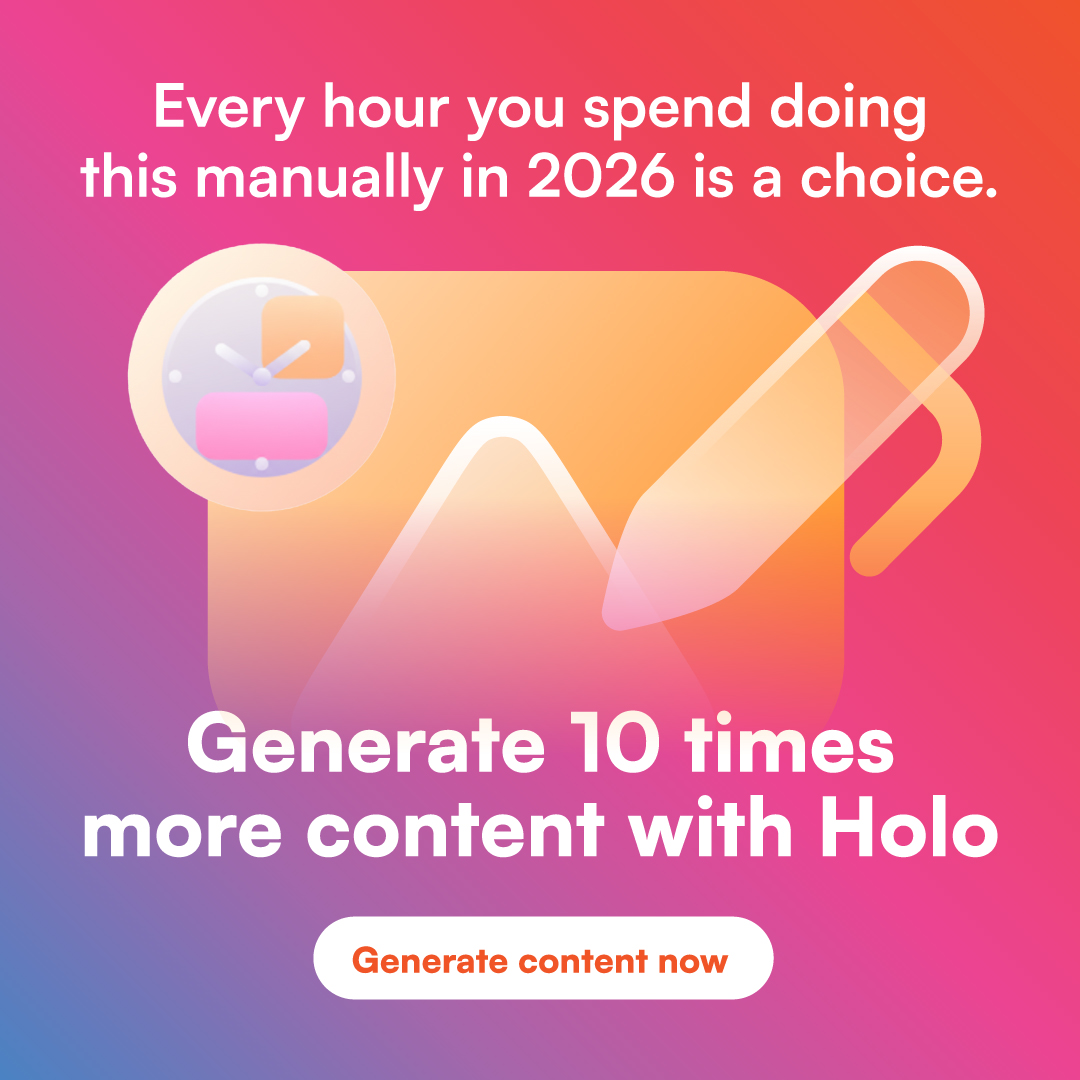 Holo Facebook ad
