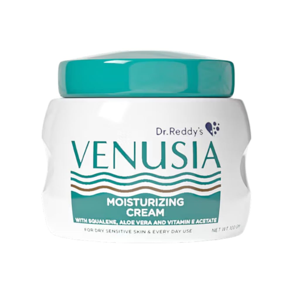 Venusia Facebook ad: Get 24H moisturization in mins with Blinkit.