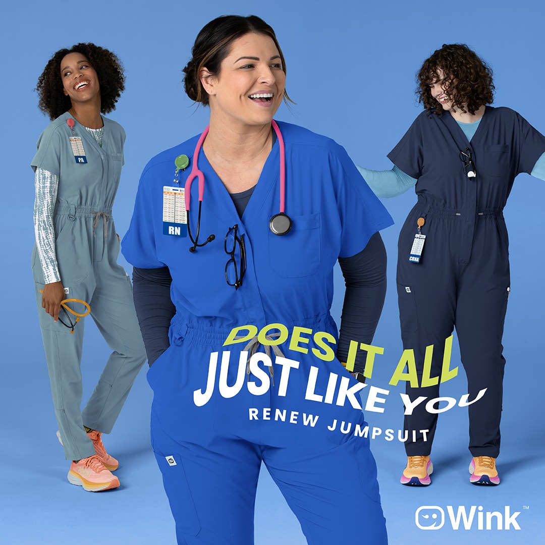 Wink Scrubs Facebook ad