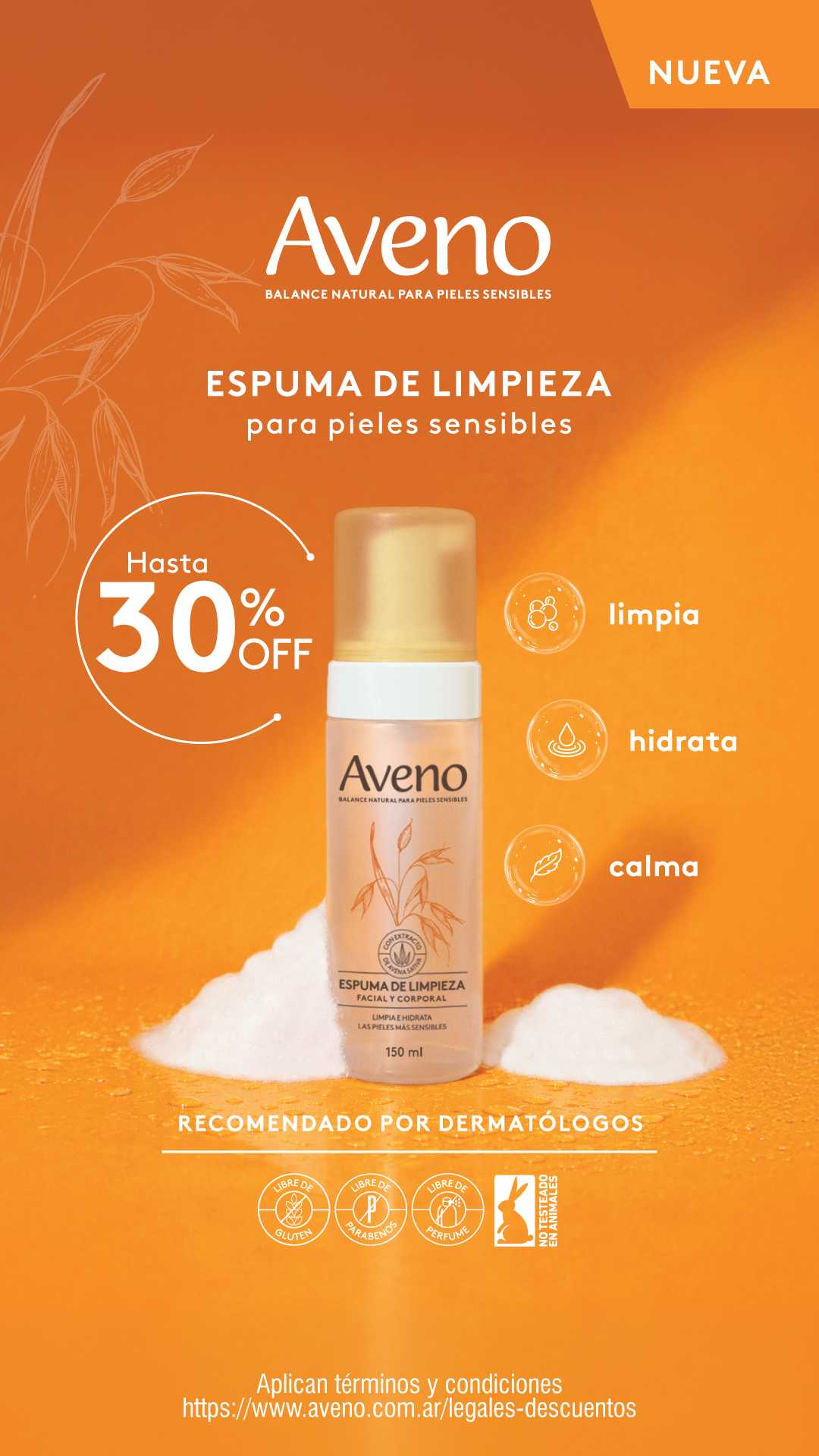 Aveno Facebook ad