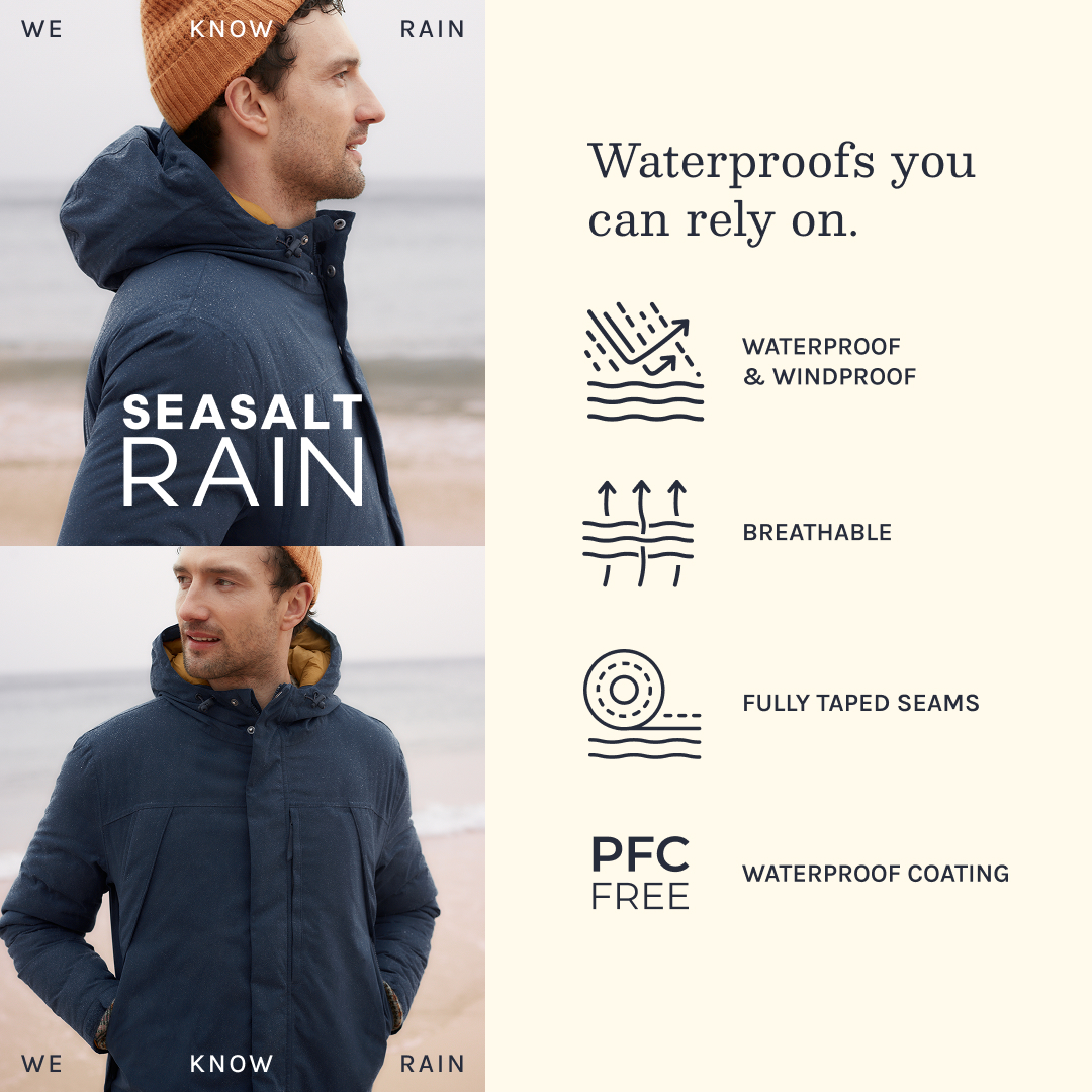 Seasalt Cornwall Facebook ad: Seasalt Rain