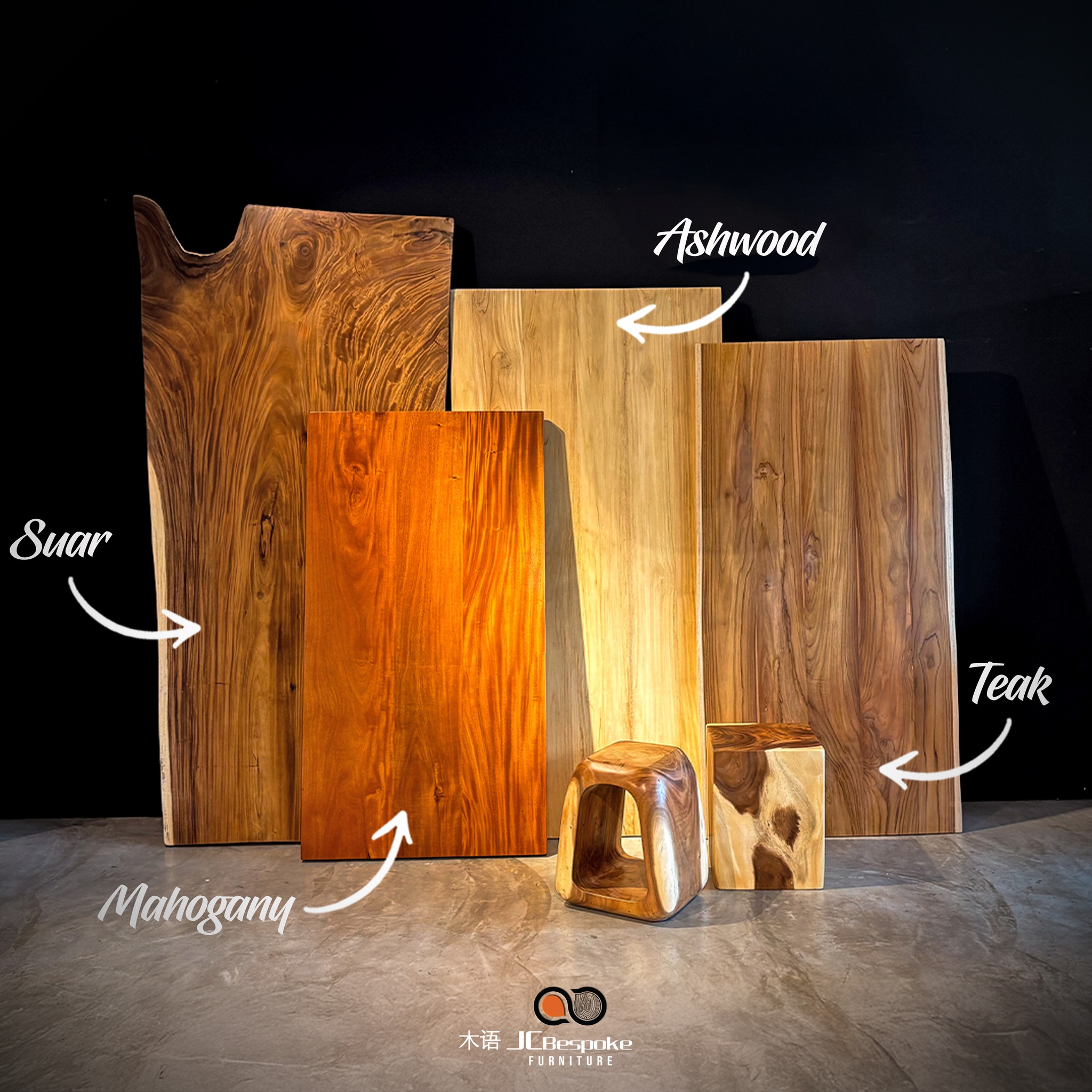 JCBespoke Teak Furniture Facebook ad