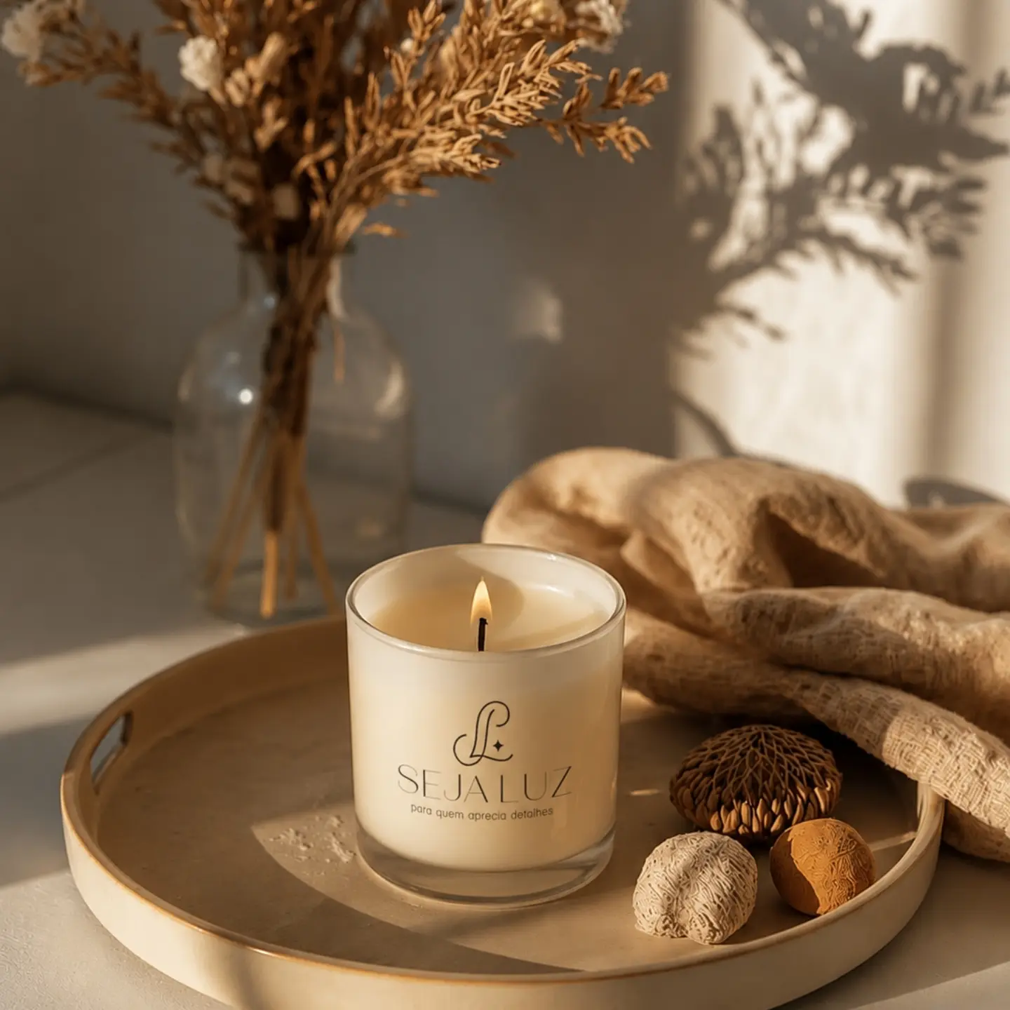 sejaluz_velas_aromaticas Facebook ad: O verdadeiro luxo está nos momentos que dedicamos…