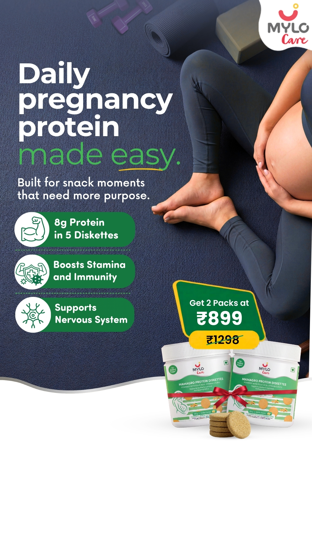Mylo Care Facebook ad