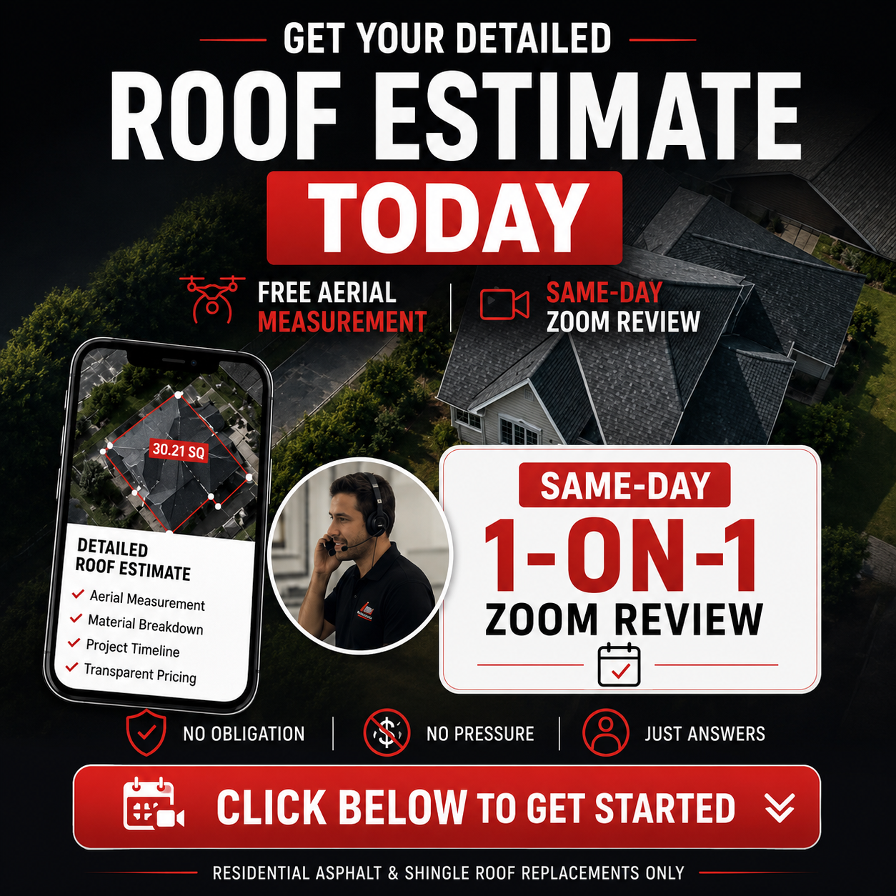BTLR Roofing Facebook ad