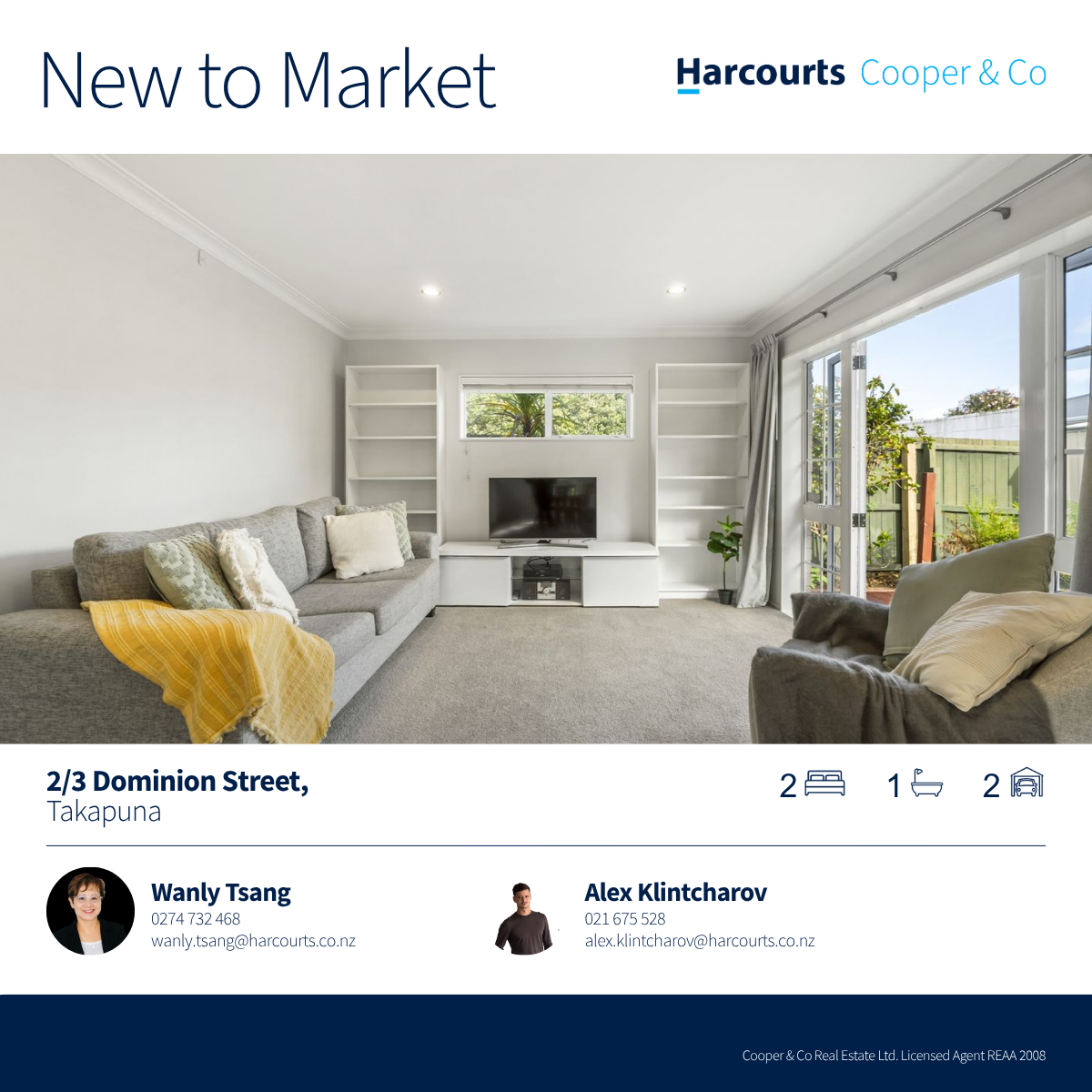 Harcourts Cooper & Co Real Estate Facebook ad