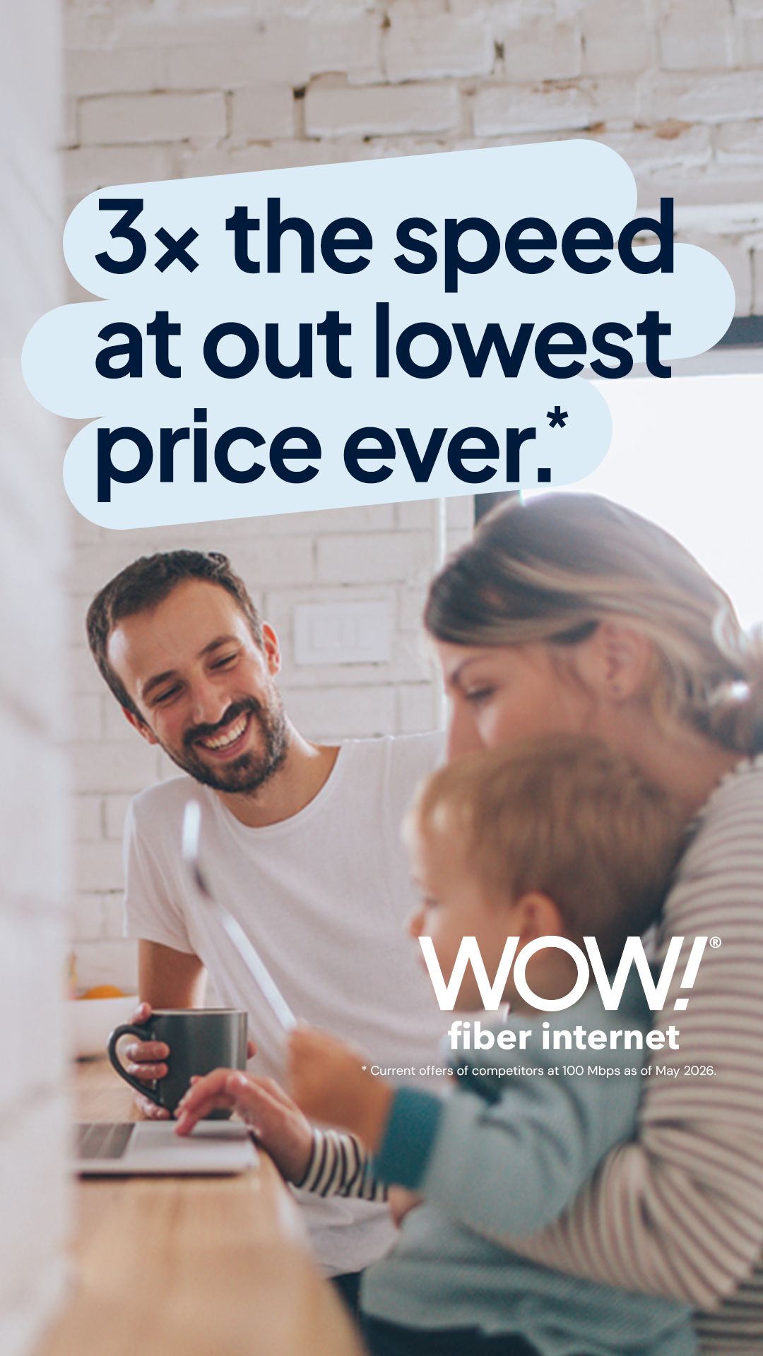 WOW Internet, TV & Phone Facebook ad