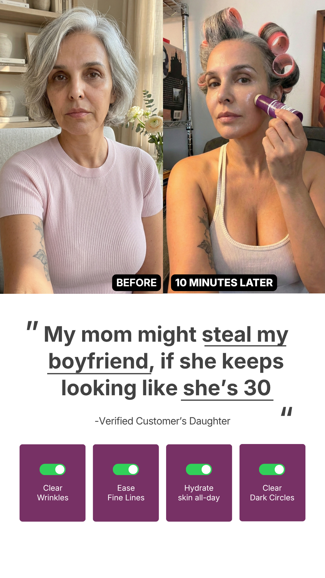 Her+ Nutrition Facebook ad
