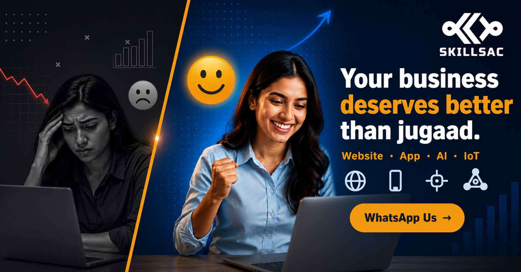 SkillSac Facebook ad