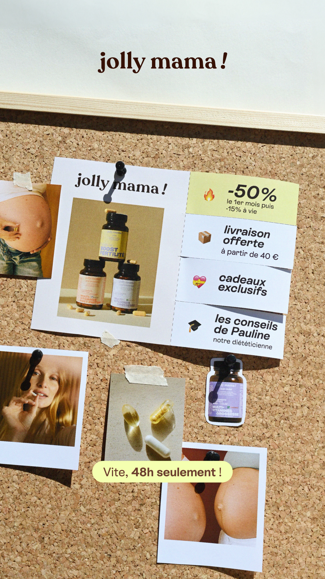 Jolly Mama Facebook ad
