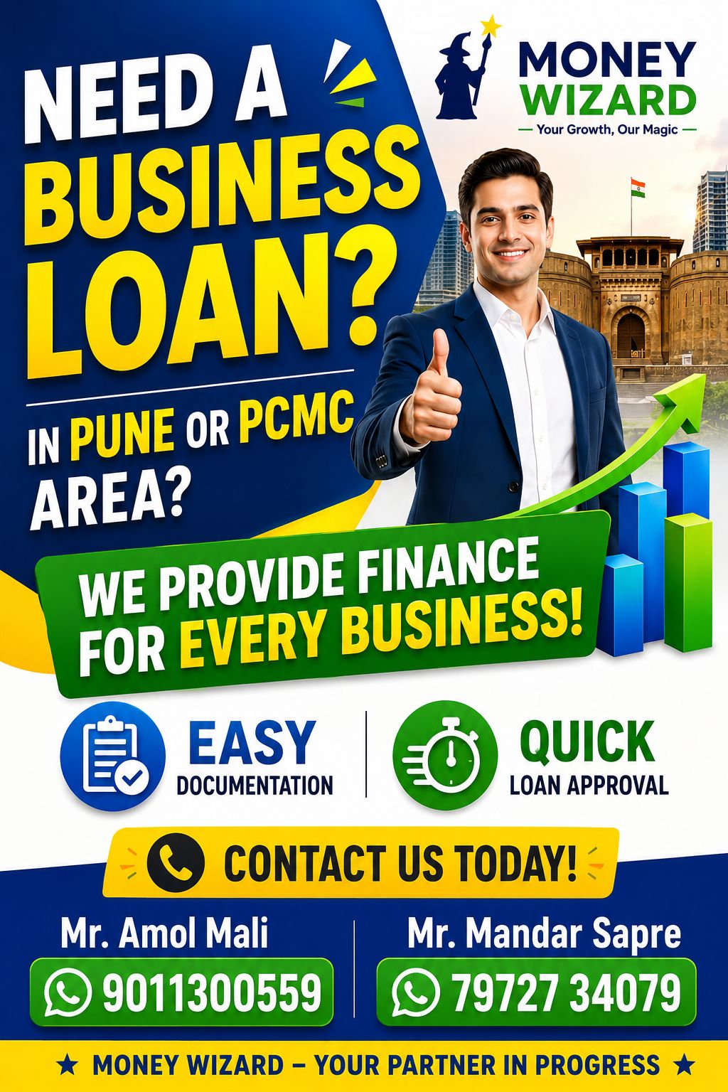 Pune Online Classifieds Facebook ad: Need a Fresh Business Loan in Pune /…