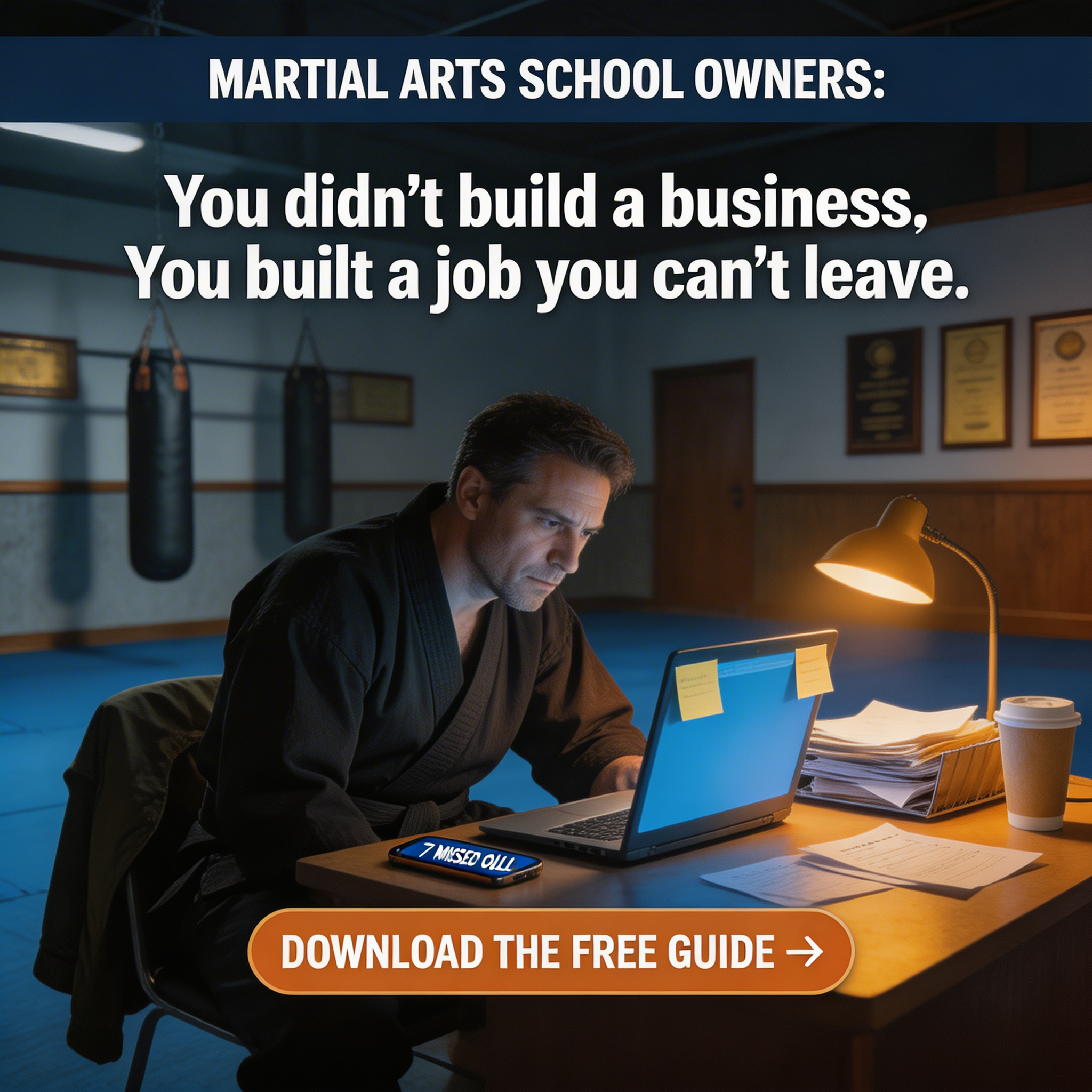 Growth Network Business Advantage Facebook ad: If every decision in your business runs through you, read…