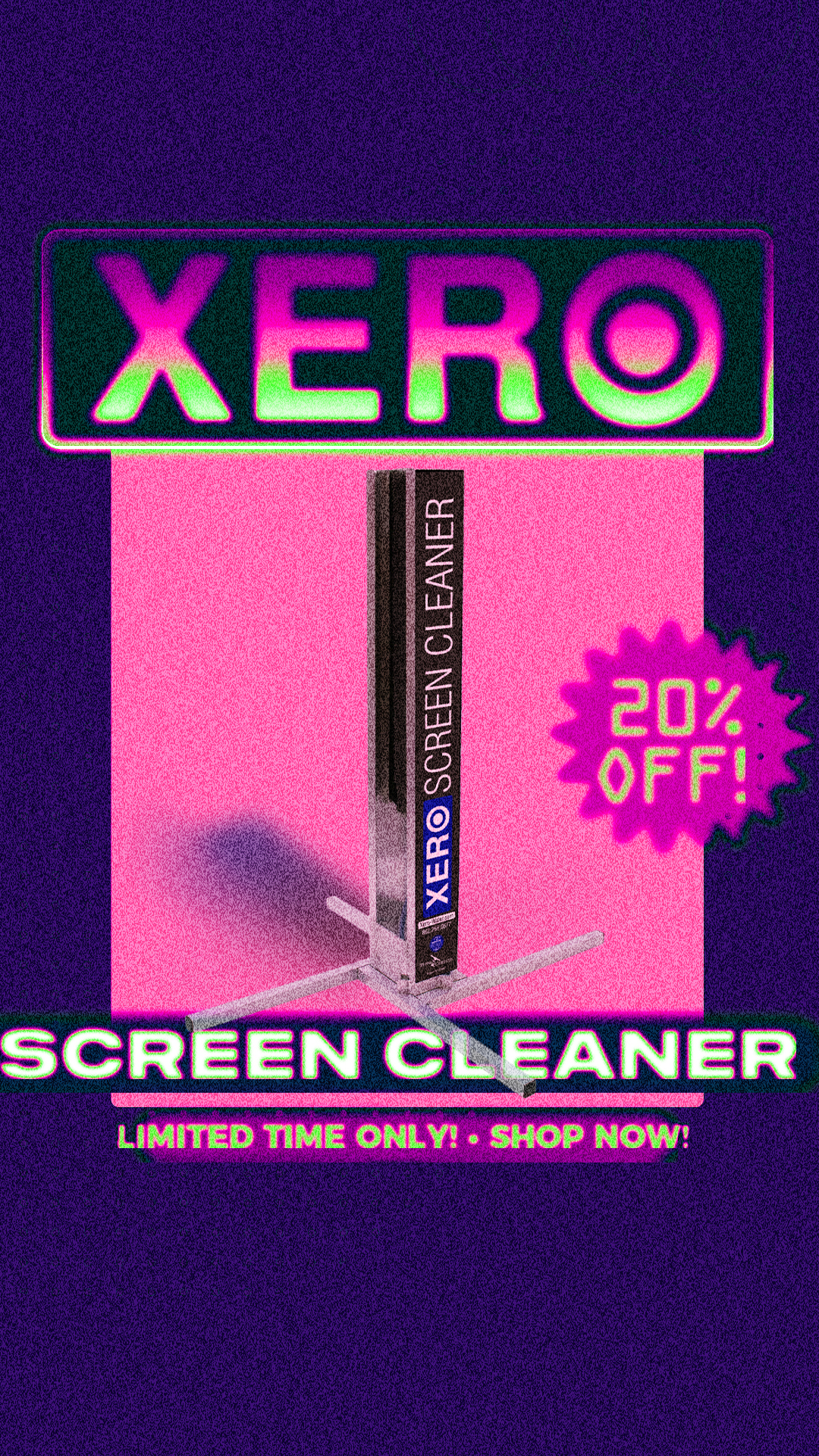 XERO Window Cleaning Products Facebook ad
