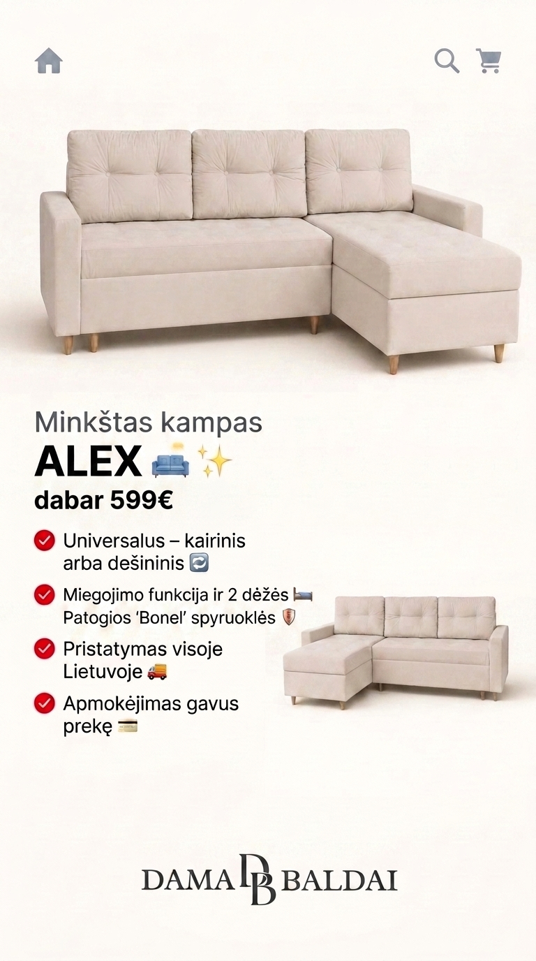 DamaBaldai Facebook ad