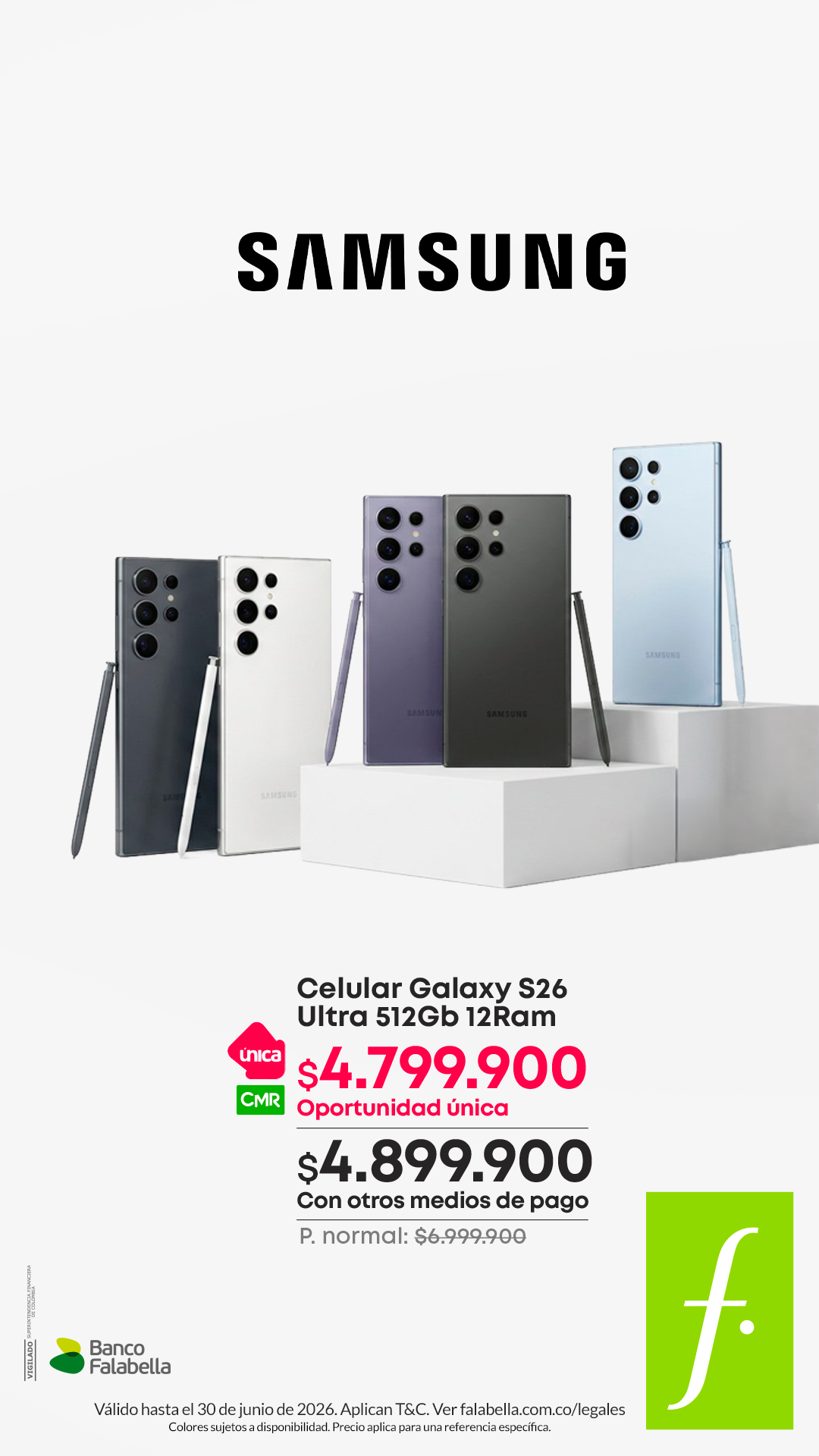 Falabella Colombia Facebook ad