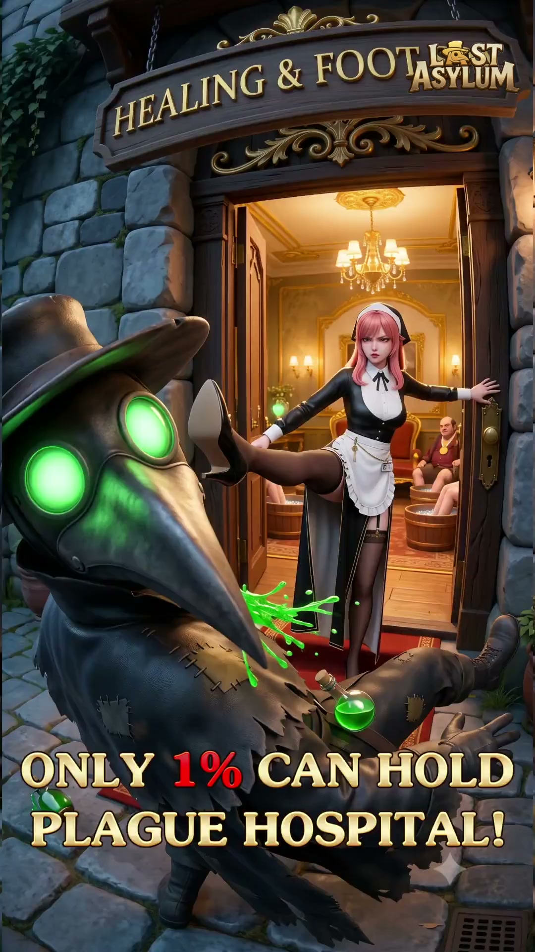 Last Asylum-Global Facebook ad: Play for Free