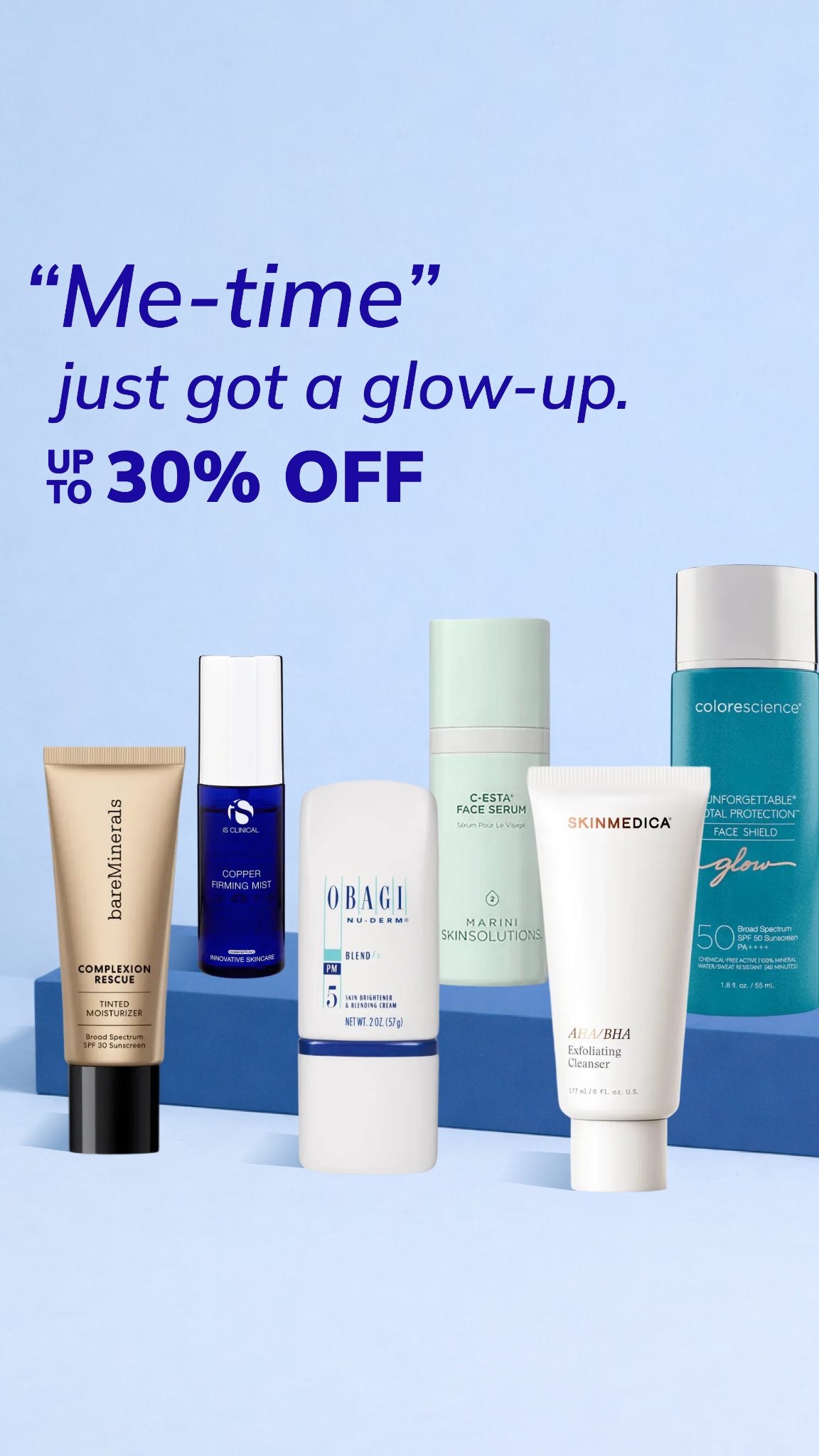 Dermstreet Facebook ad
