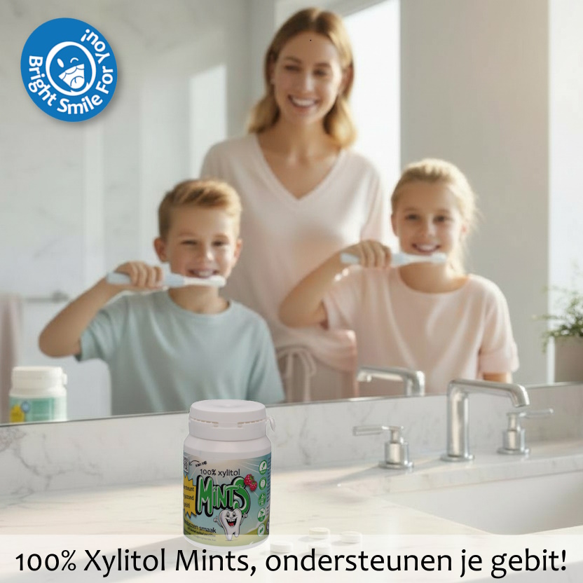 Bright Smile For You Facebook ad: 100% Xylitol Mints