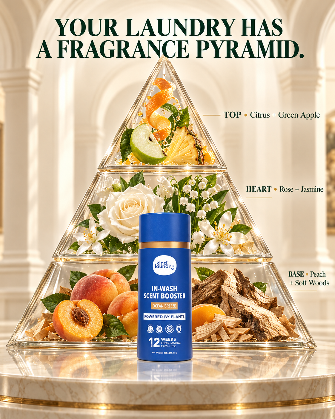Kind Laundry Facebook ad: Fine Fragrance Construction. For Your Laundry.