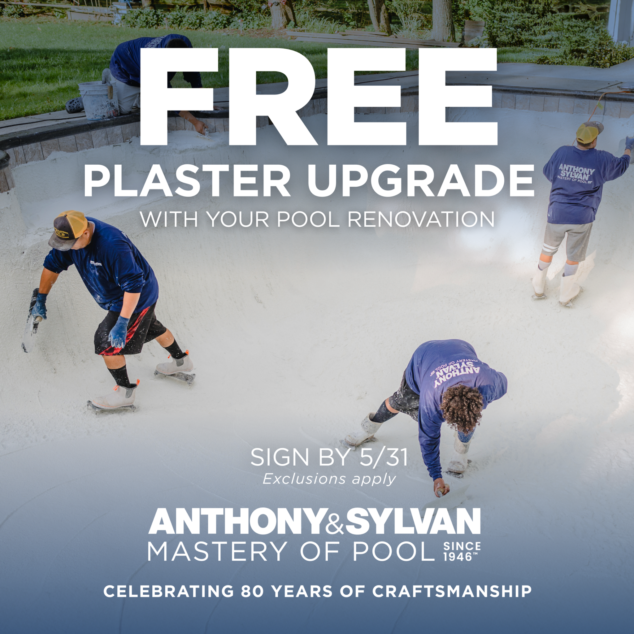Anthony & Sylvan Pools Facebook ad