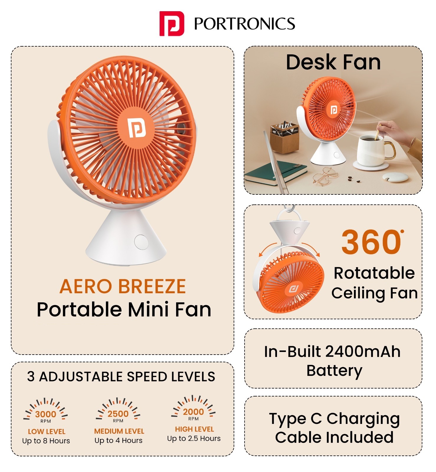 Portronics Facebook ad
