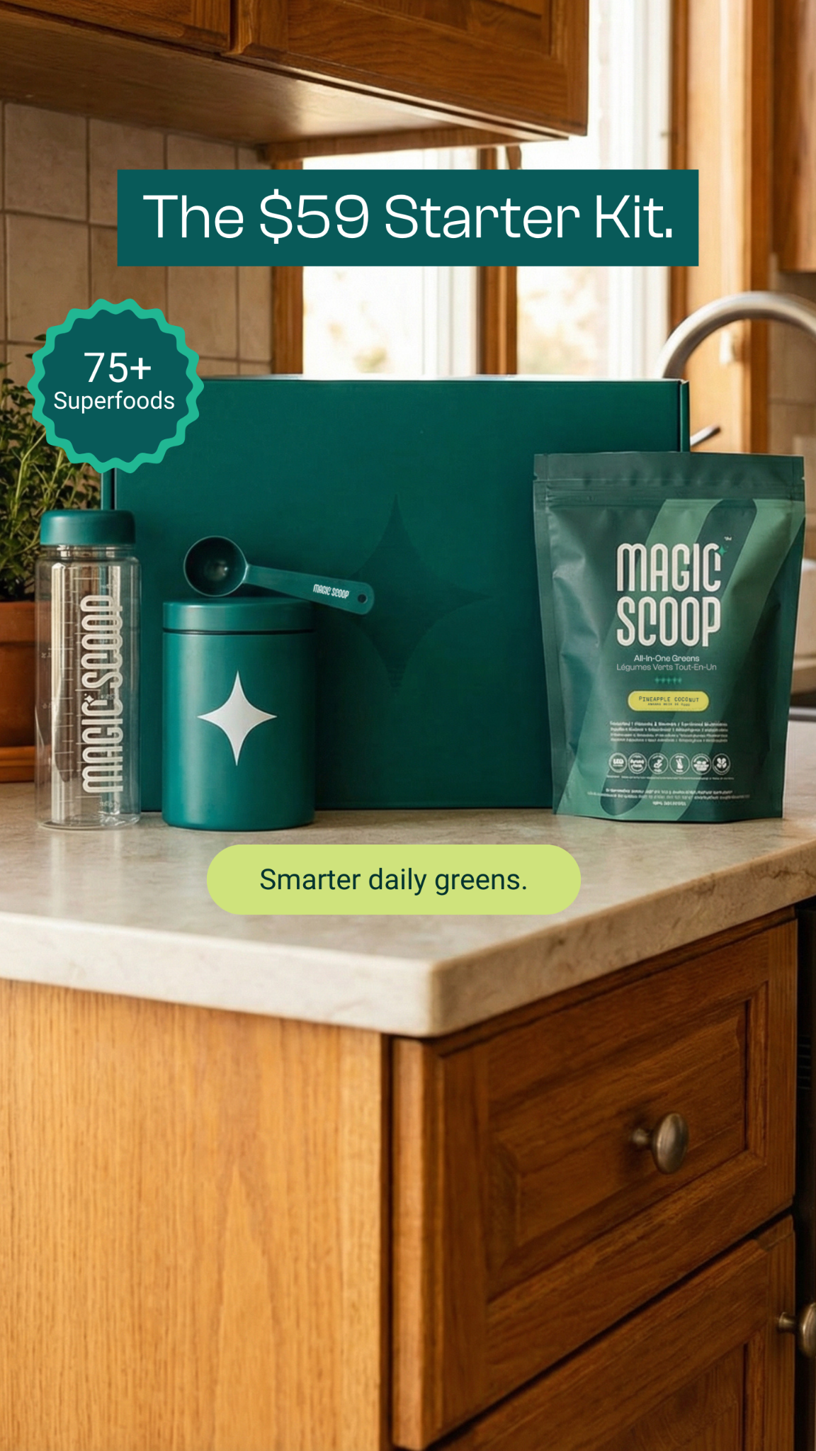Magic Scoop Facebook ad