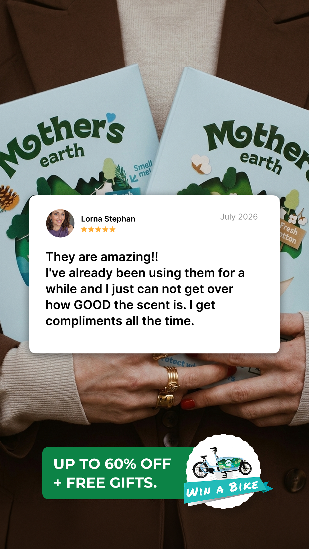 Mothers Earth Facebook ad