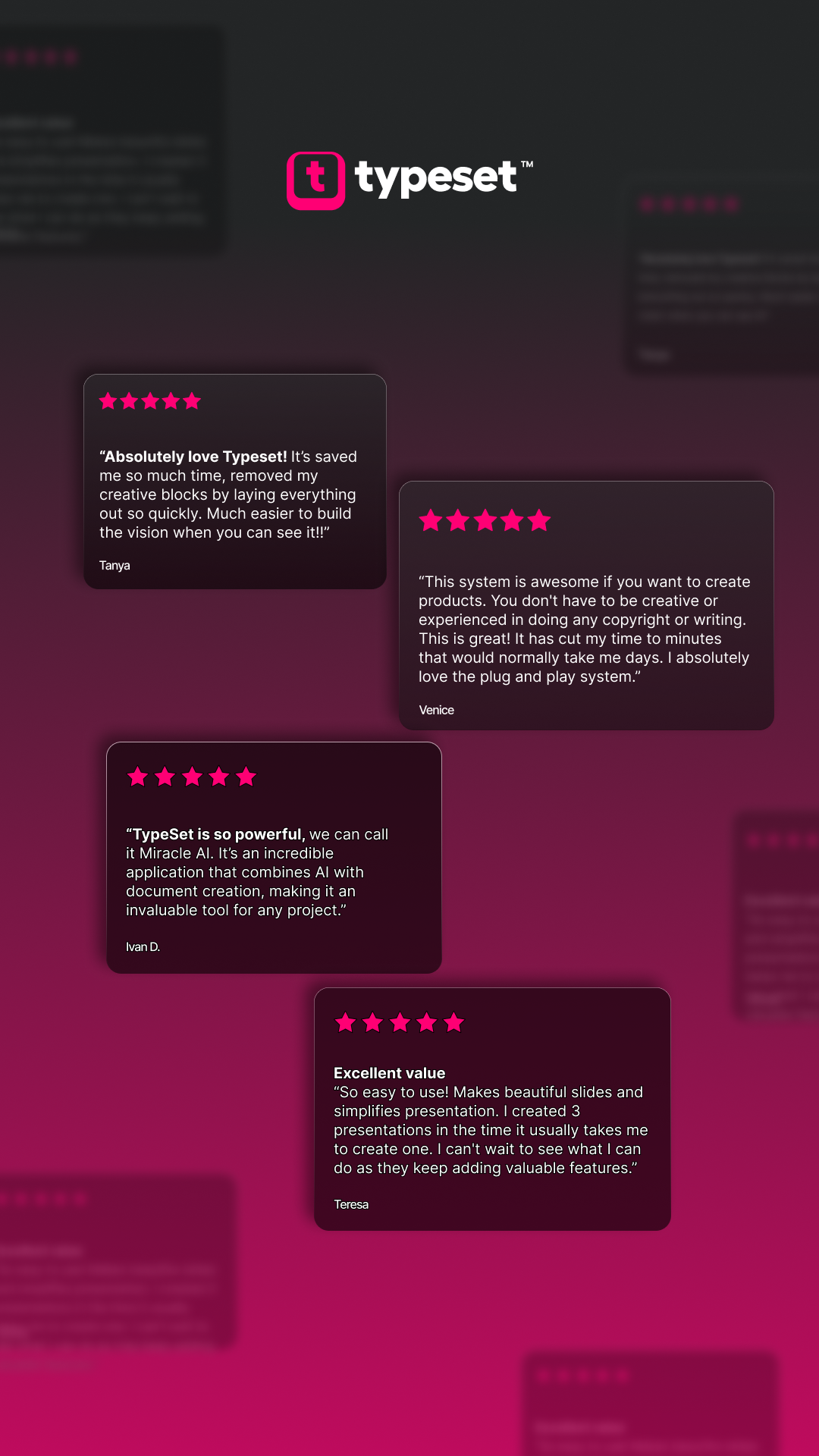 Typeset Facebook ad