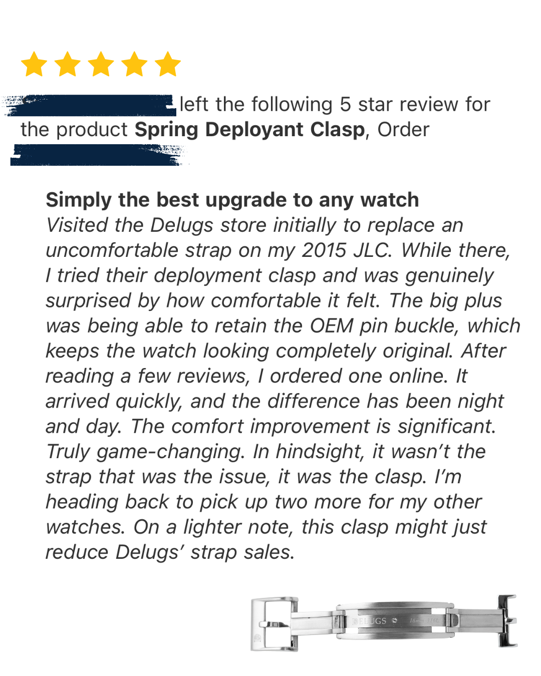 Delugs Facebook ad