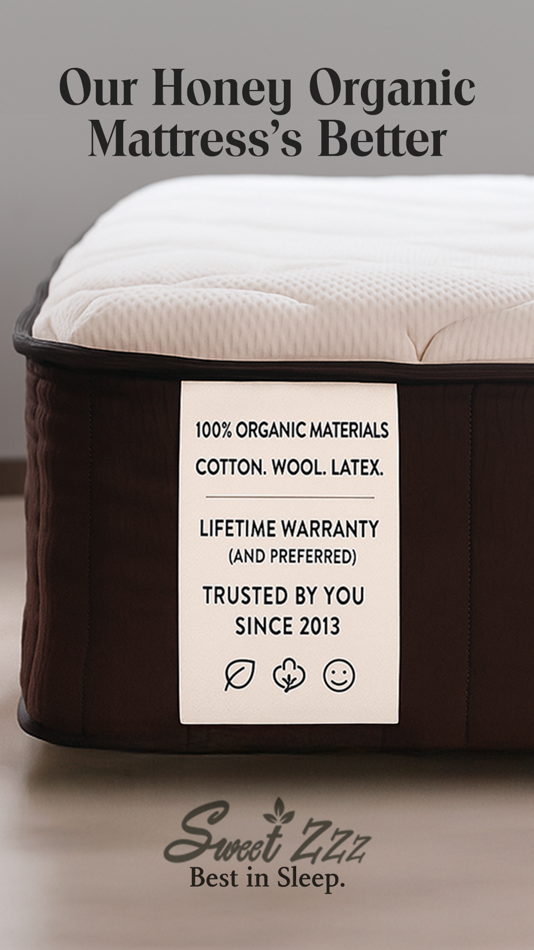 Sweet Zzz Mattress Facebook ad