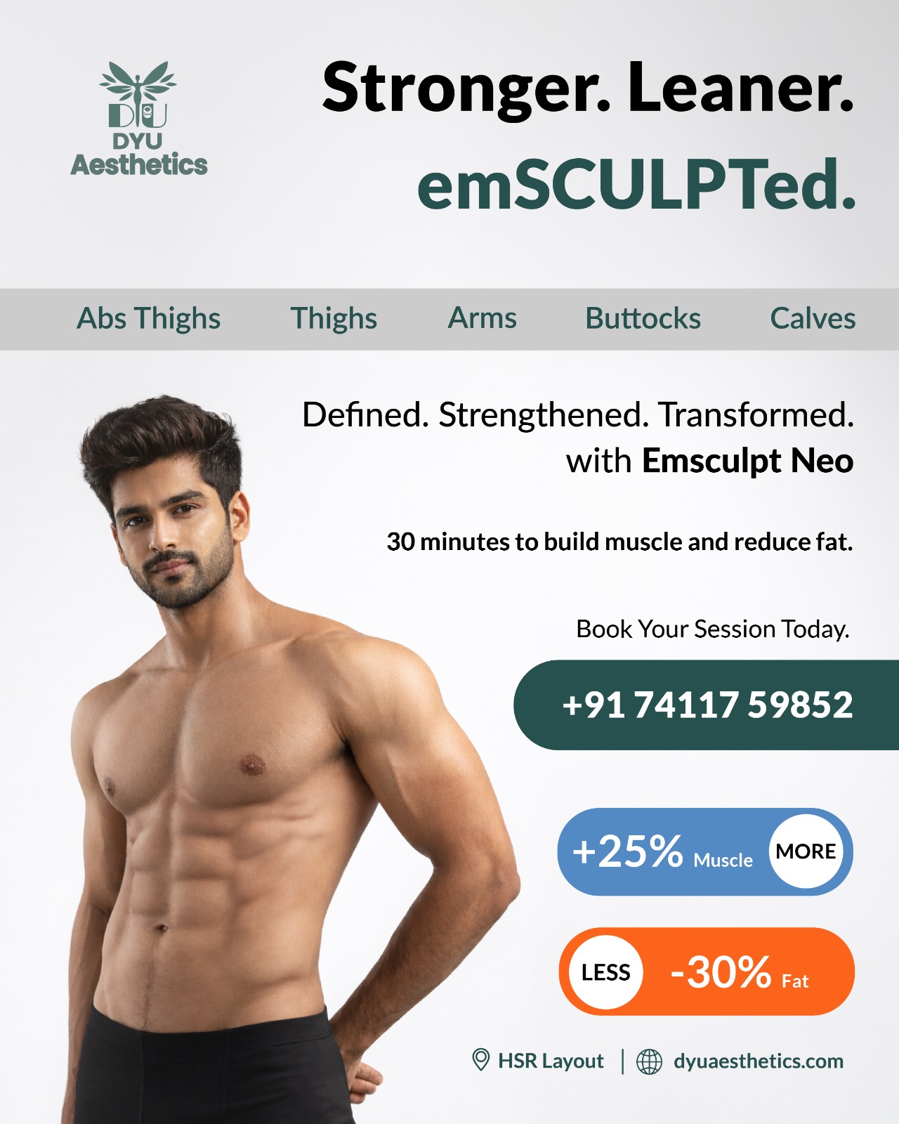 DYU Healthcare Facebook ad: 30 Minutes. Real Results.